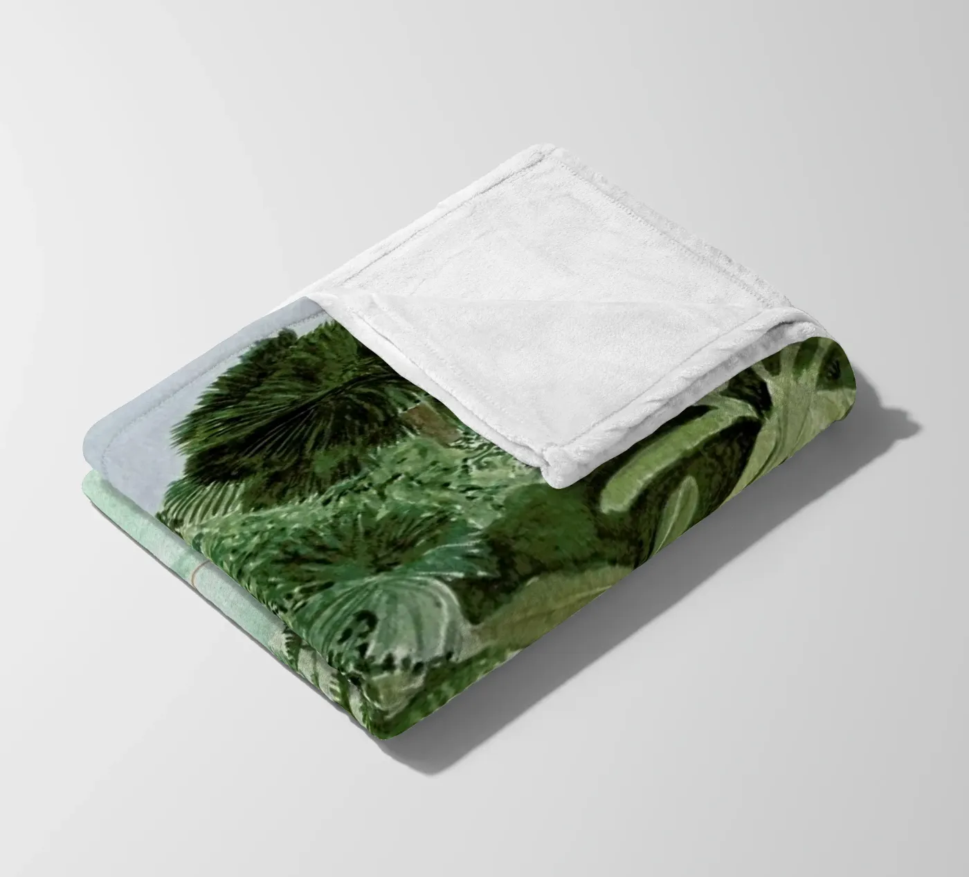 Bathing Girl fleece blanket by Isabelle Vandeplassche