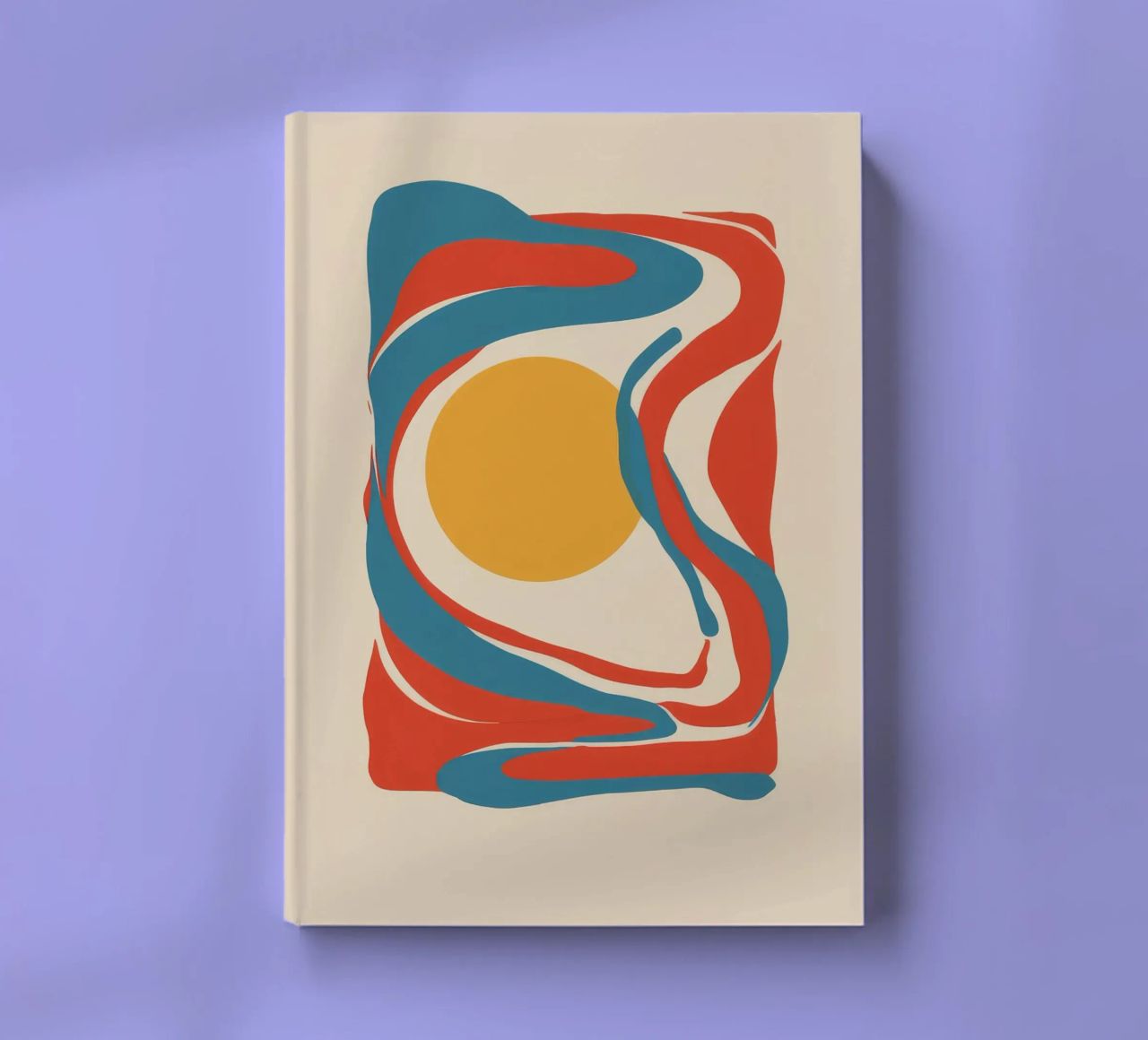 Primordial Shape Abstract notebook by Stone Patina