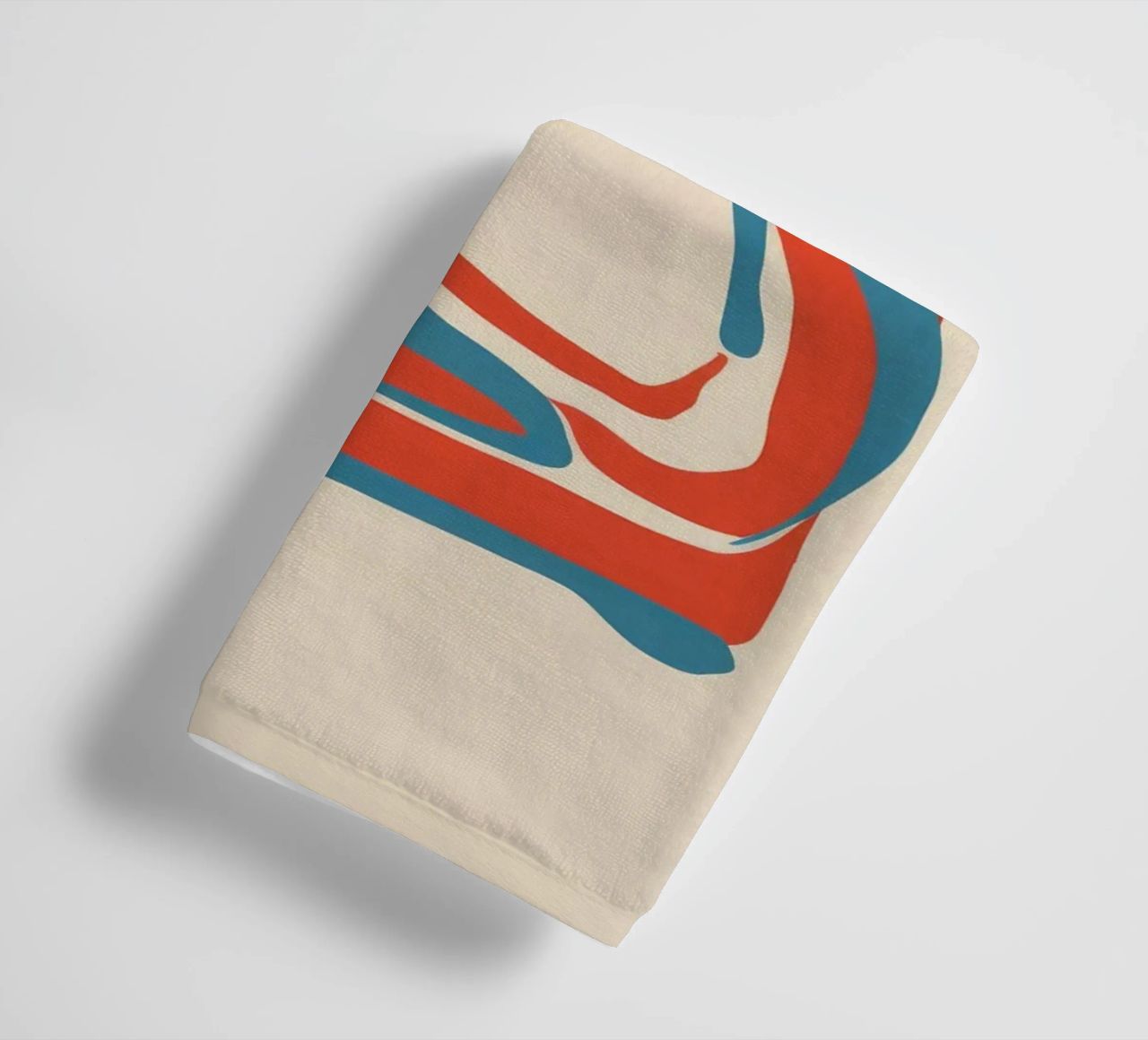 Primordial Shape Abstract towel by Stone Patina