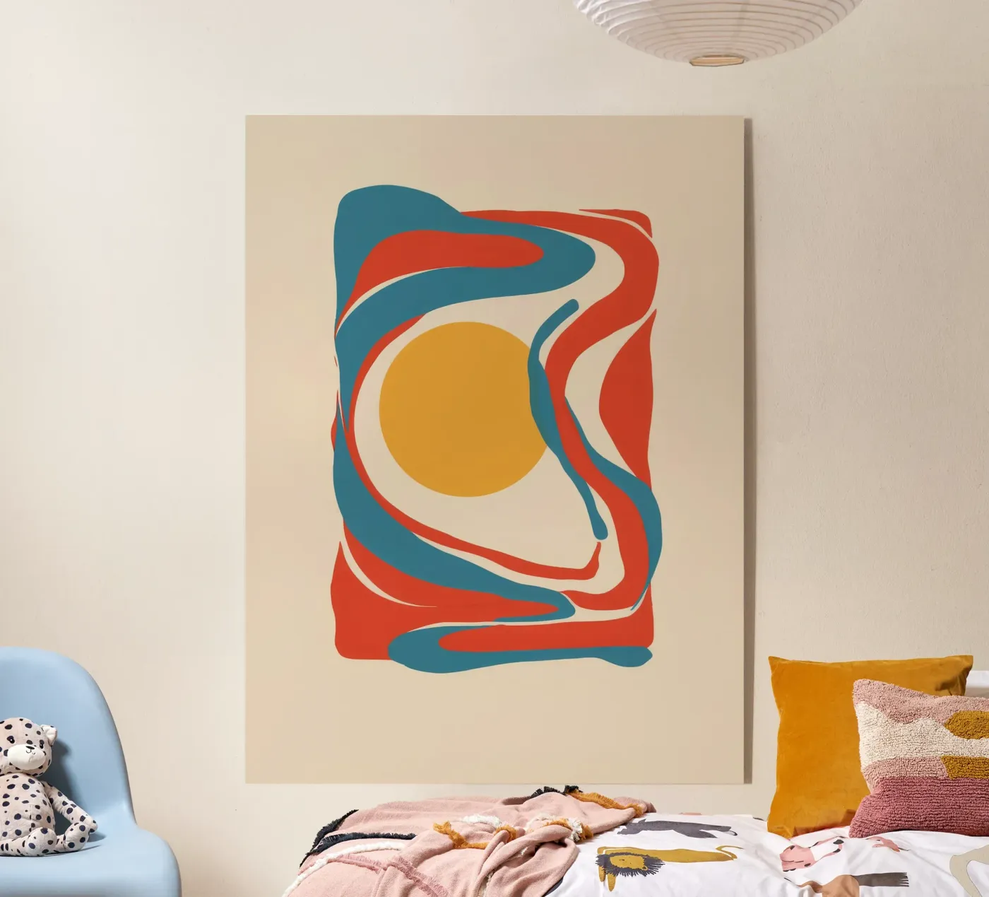 Forma primordiale astratta plexiglass da Stone Patina