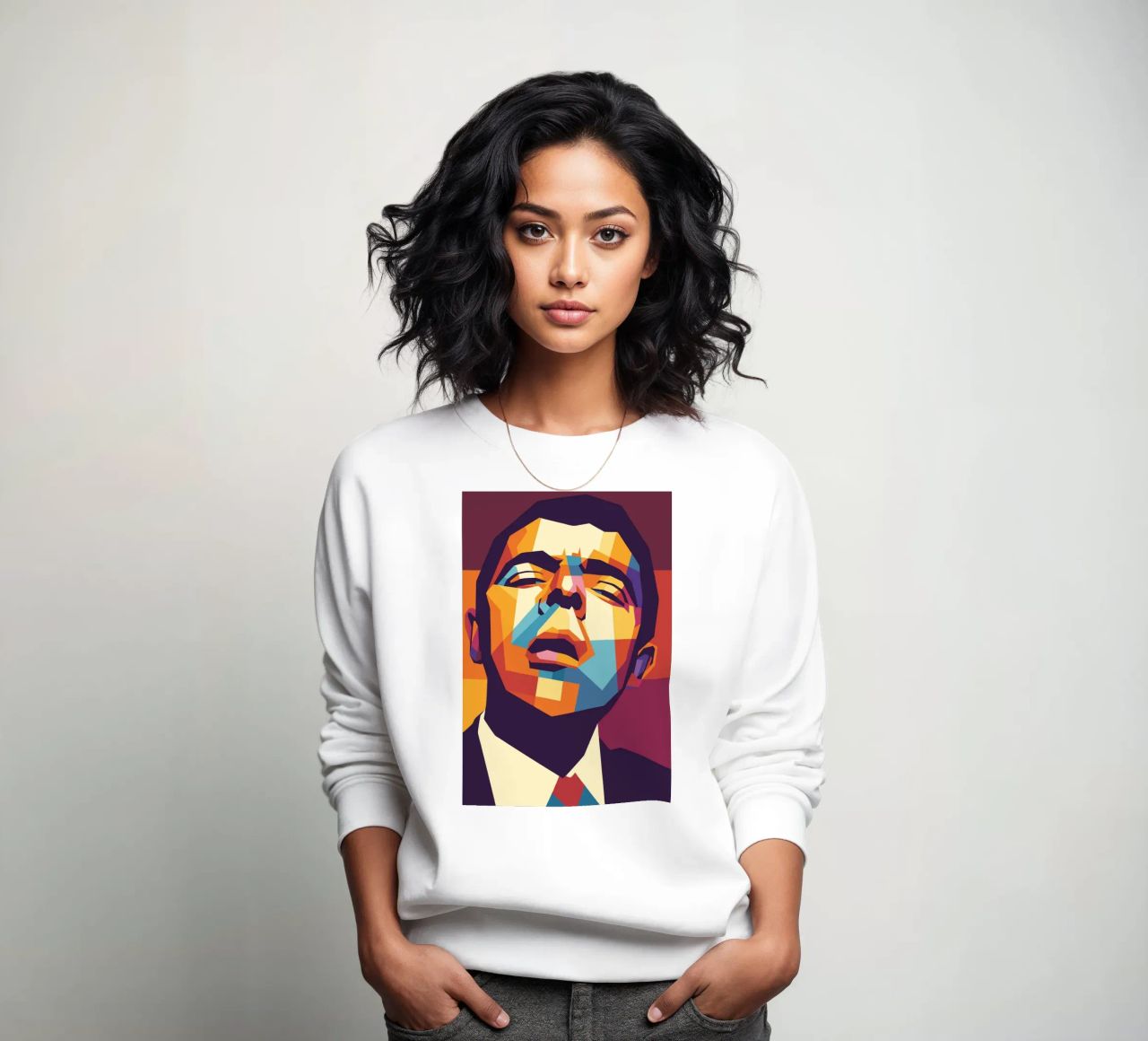 rowan atkinson retro pop art wpap felpa da aiswa