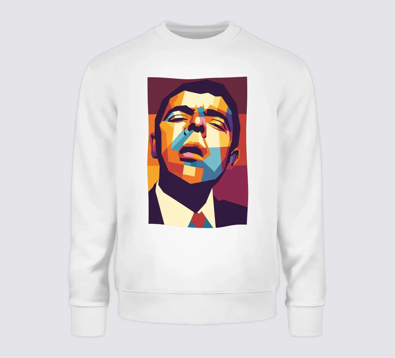 rowan atkinson retro pop art wpap felpa da aiswa