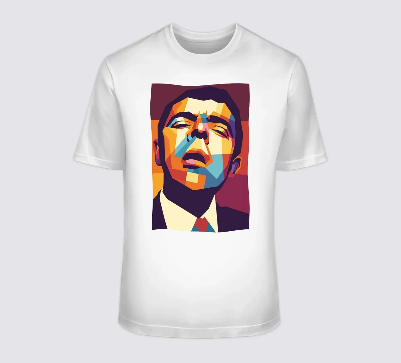 rowan atkinson retro pop art wpap t-shirt da aiswa