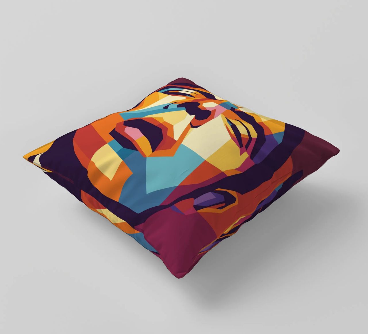 rowan atkinson retro pop art wpap cuscino da aiswa