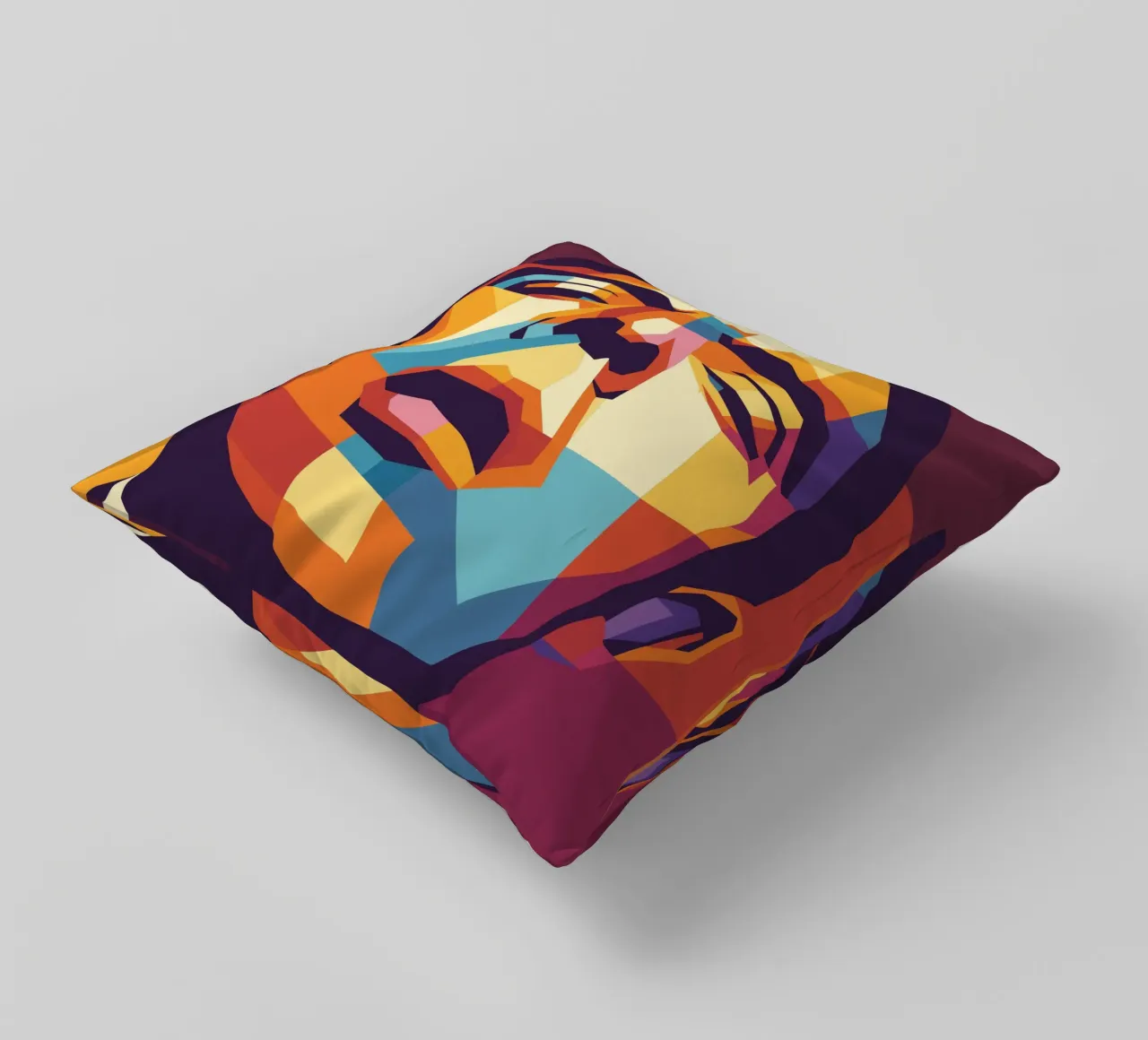 rowan atkinson retro pop art wpap cuscino da aiswa