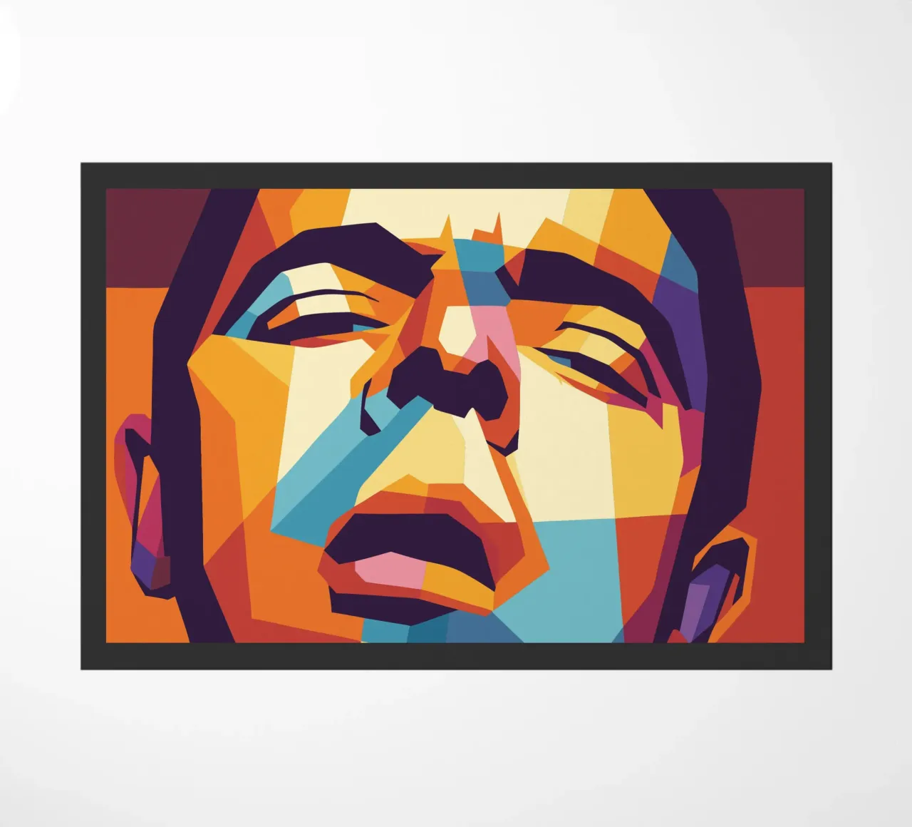 rowan atkinson retro pop art wpap zerbino da aiswa