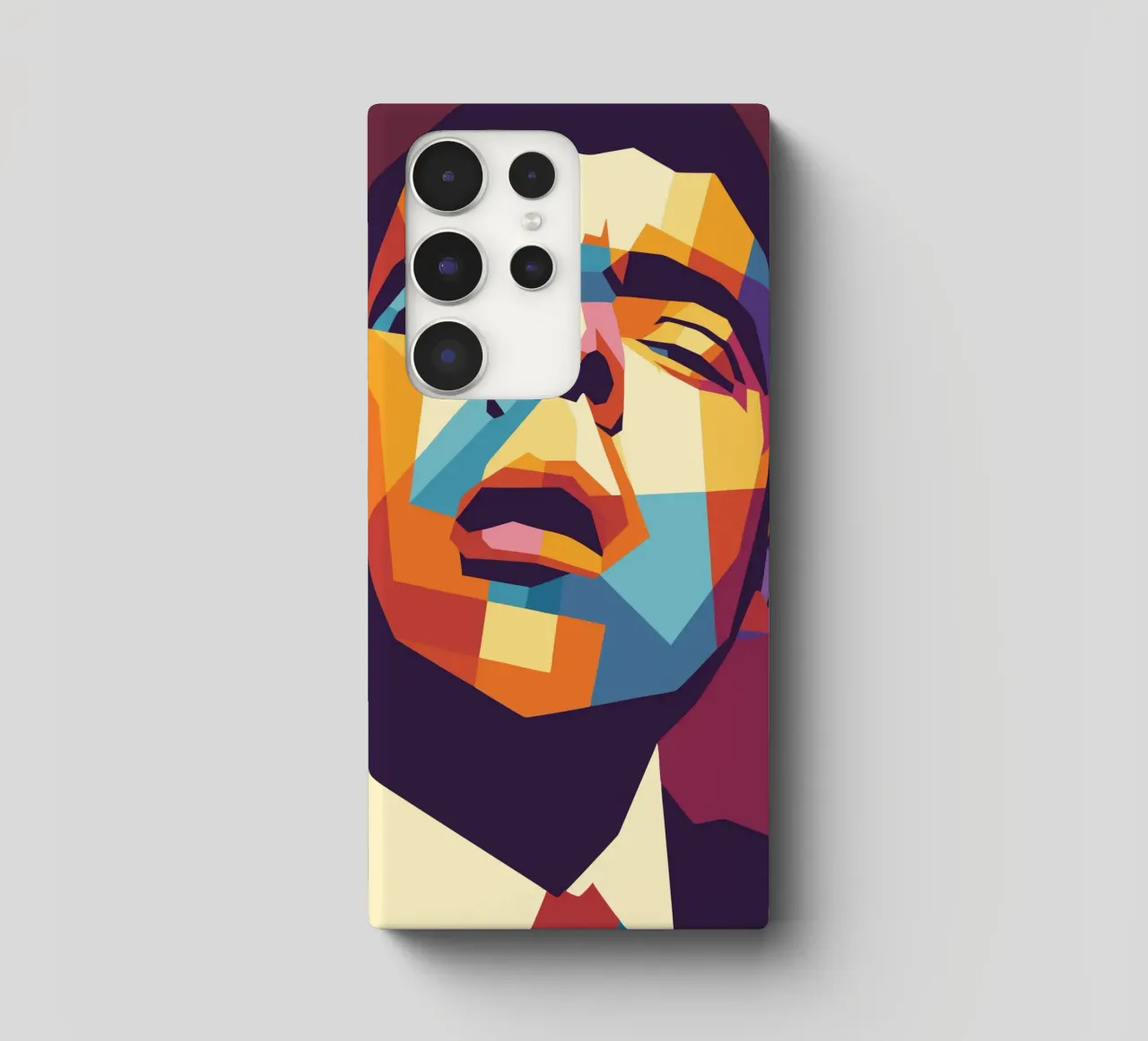 rowan atkinson retro pop art wpap cover samsung da aiswa