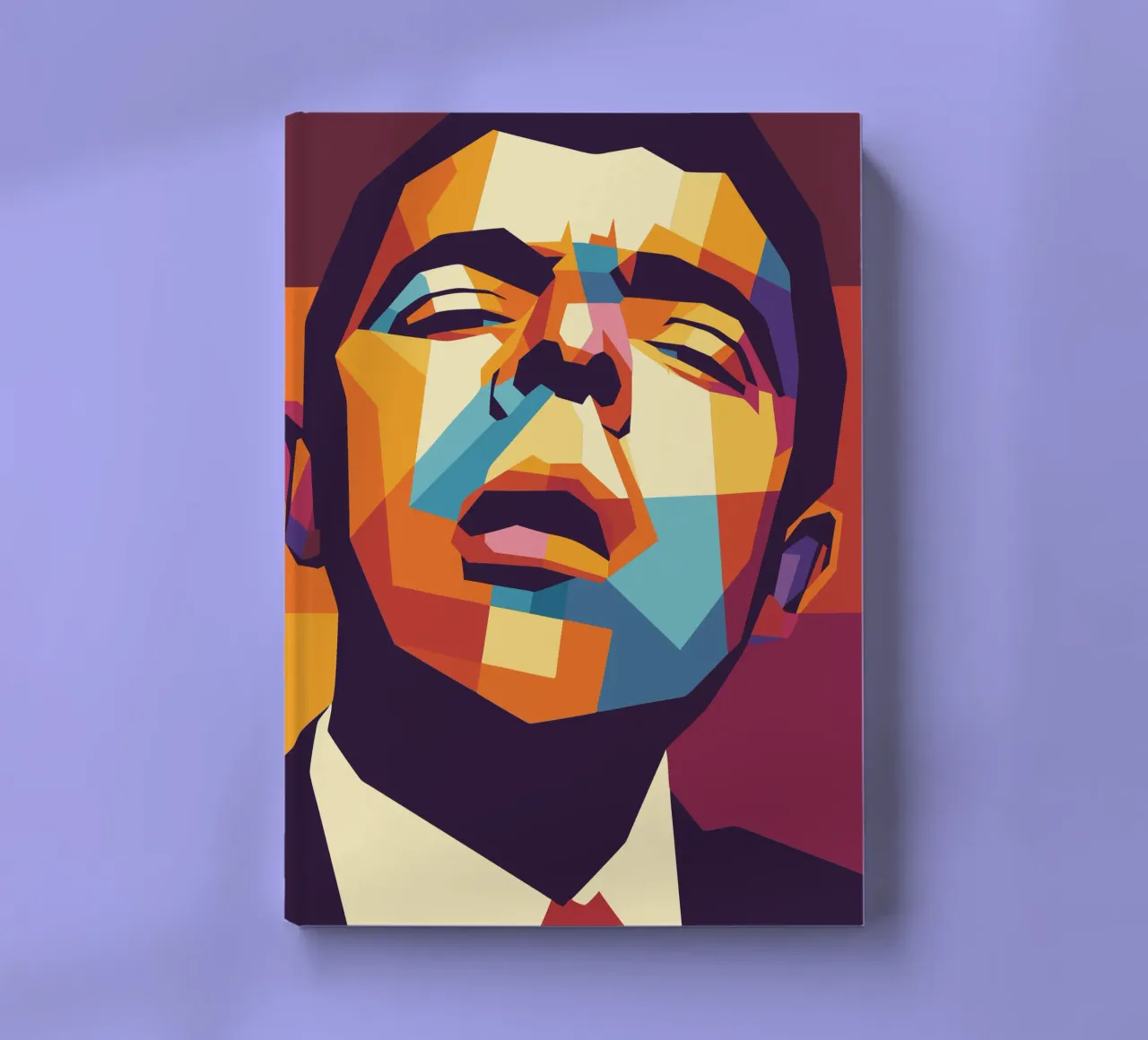 rowan atkinson retro pop kunst wpap Notizbuch von aiswa