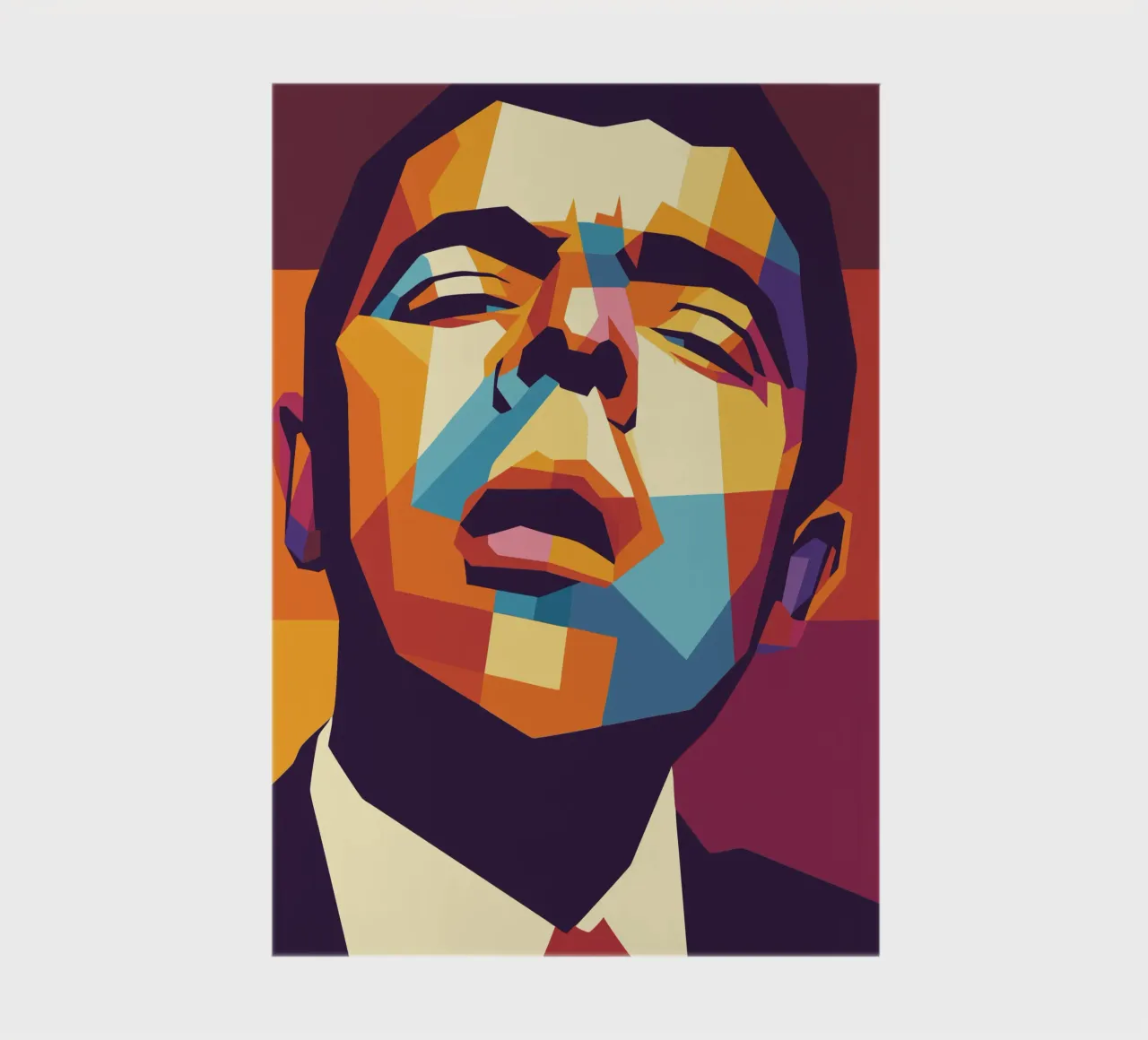 rowan atkinson retro pop kunst wpap Notizbuch von aiswa