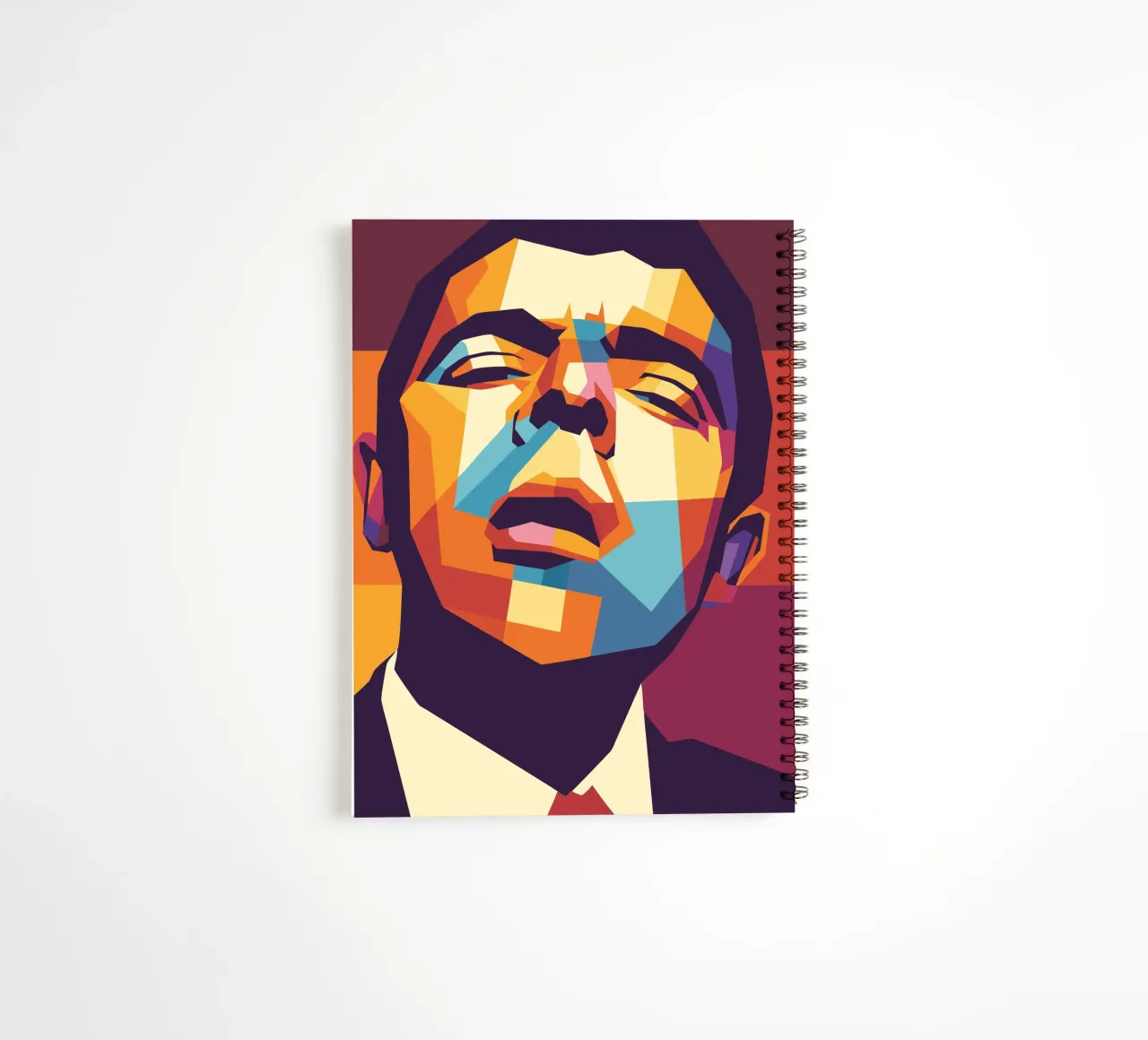 rowan atkinson retro pop art wpap diario ad anelli da aiswa