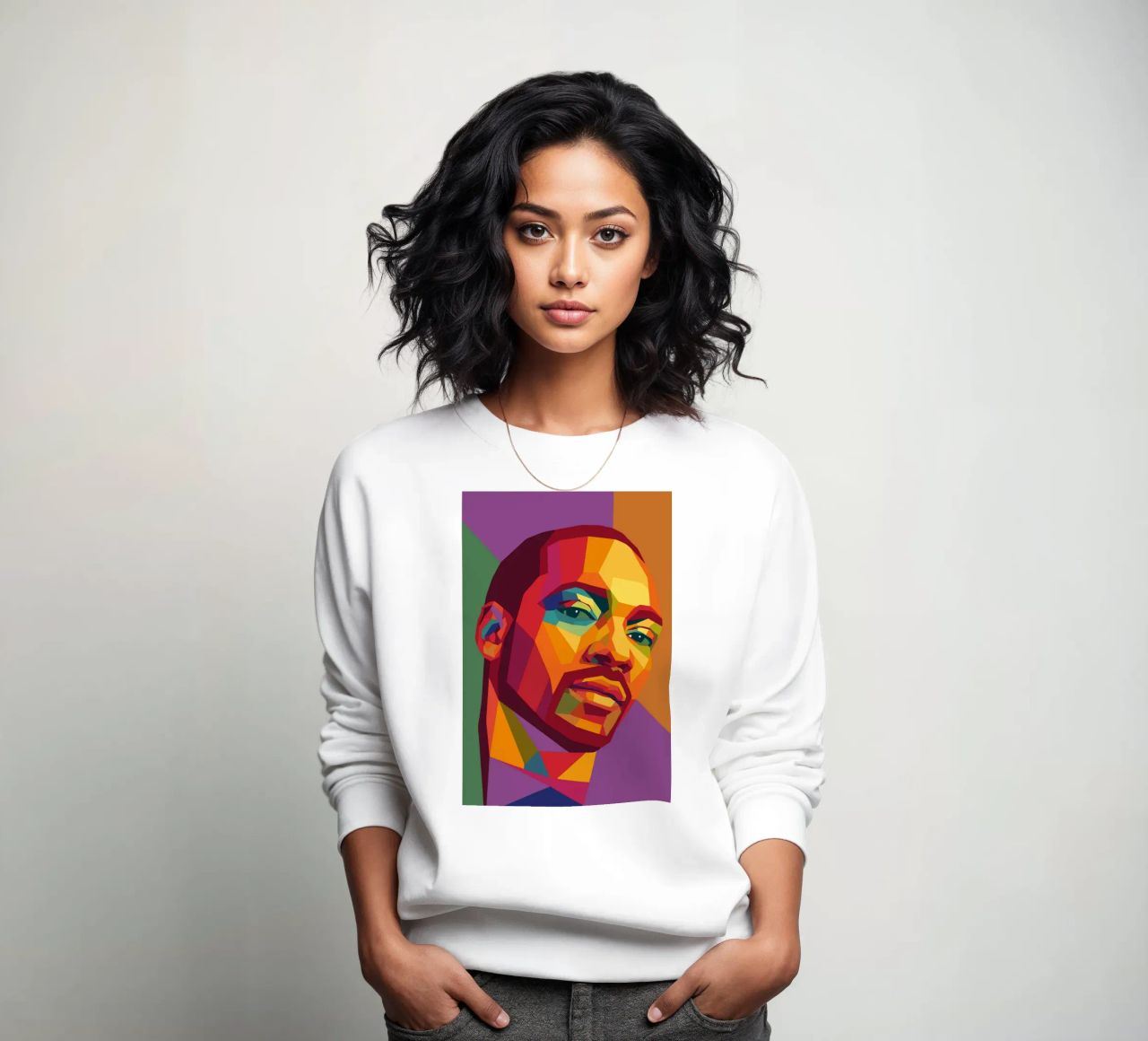 snoop retro pop art wpap felpa da aiswa