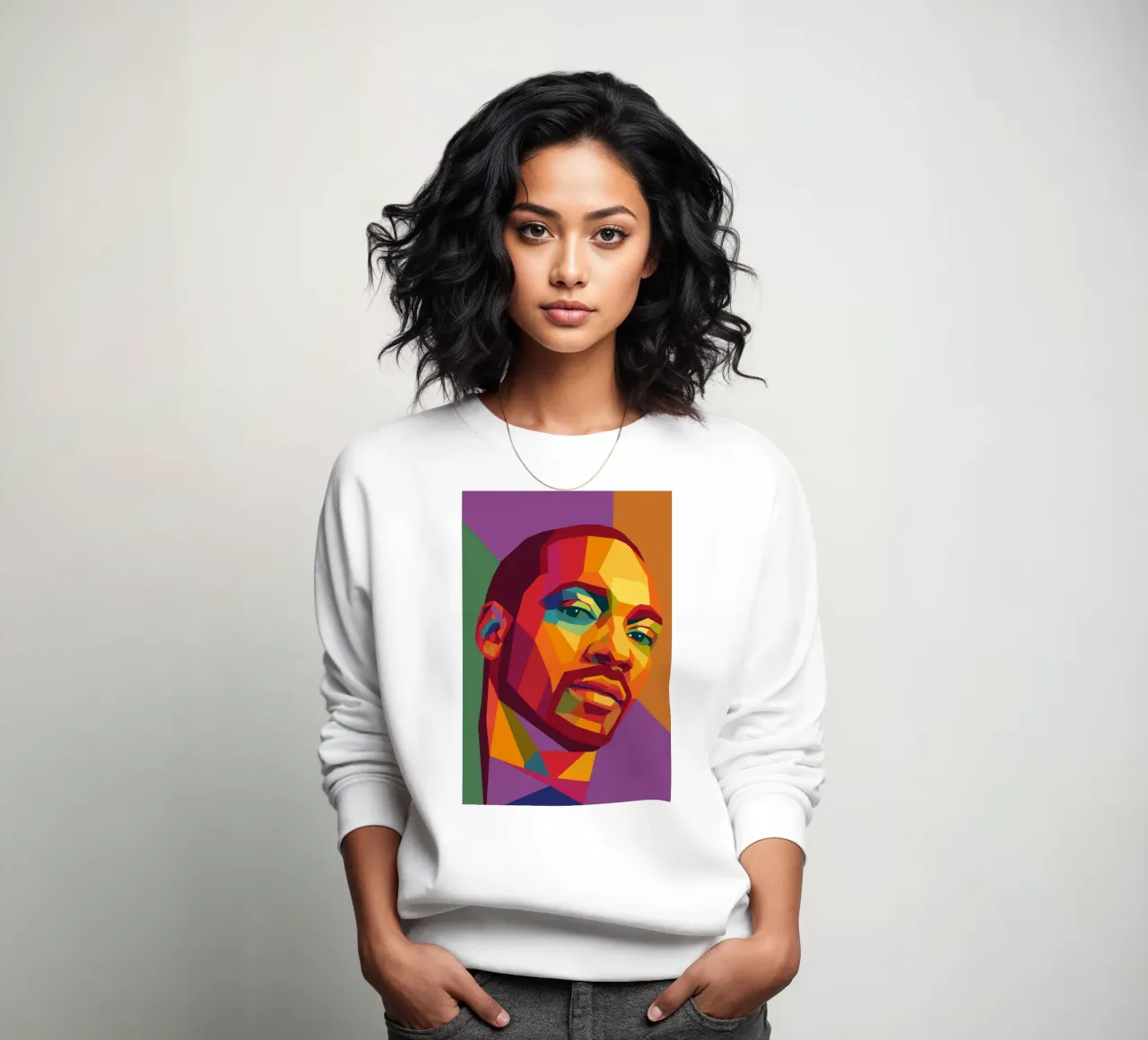 snoop retro pop art wpap sweat de aiswa