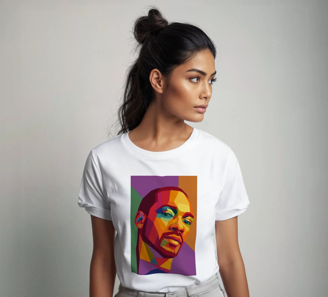 snoop retro pop art wpap t-shirt da aiswa