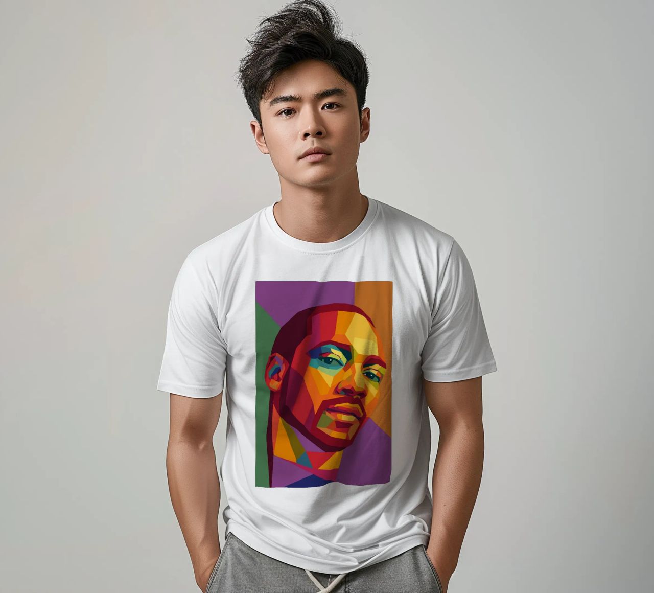 snoop retro pop art wpap t-shirt da aiswa