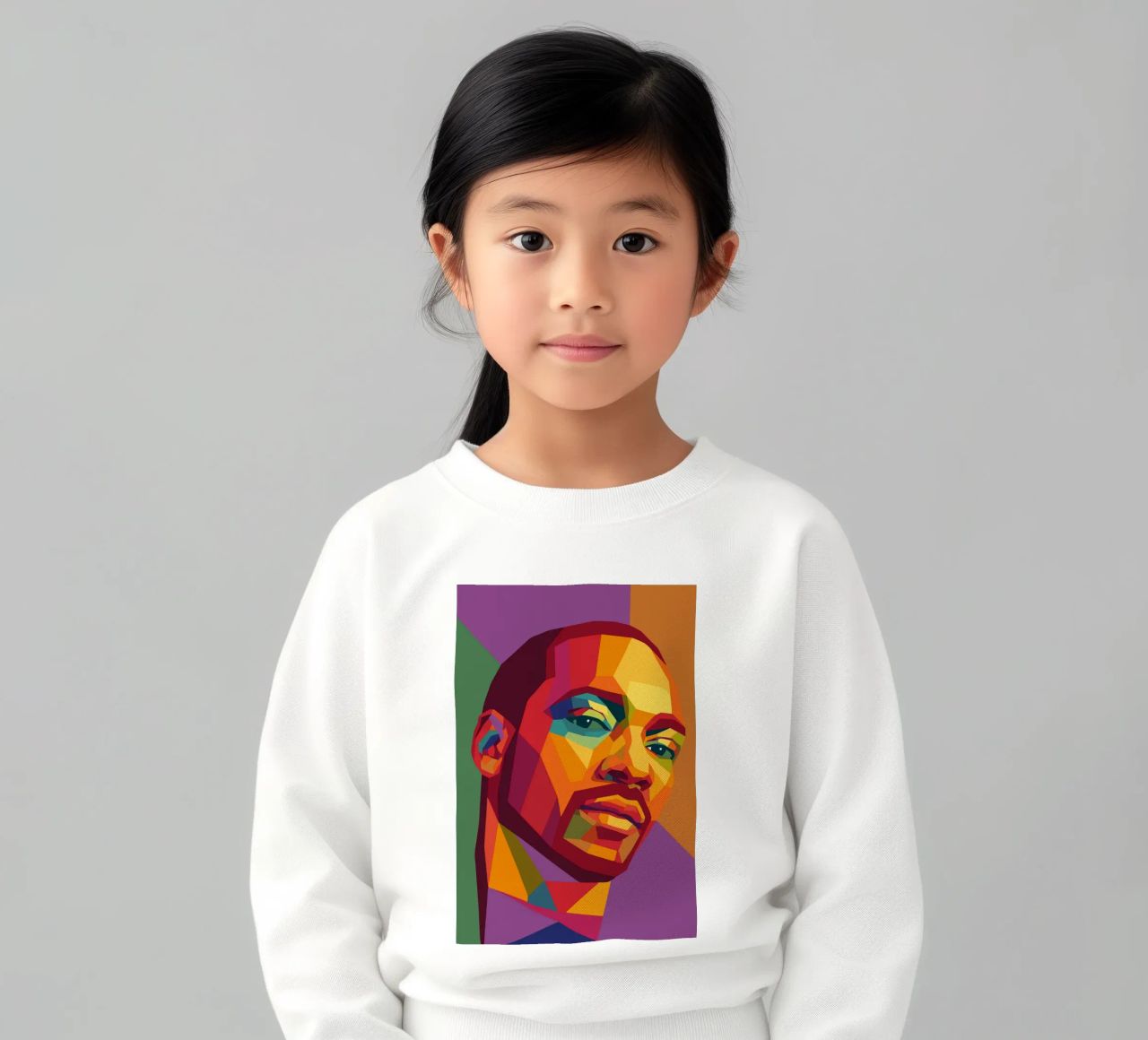 snoop retro pop art wpap felpa bambino da aiswa