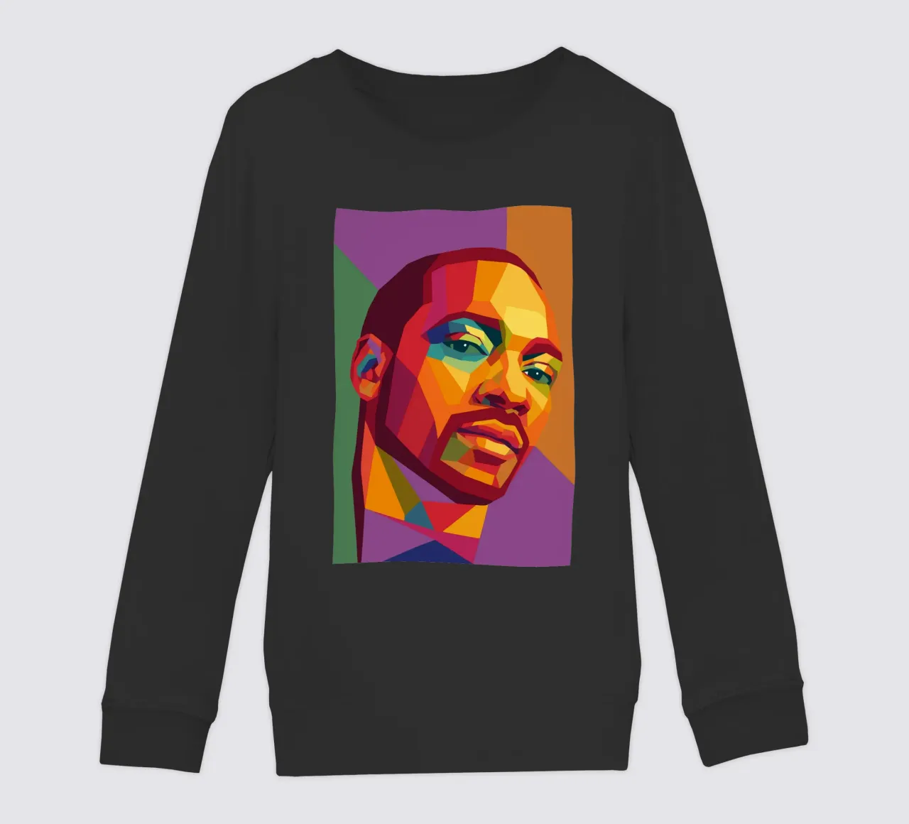 snoop retro pop art wpap felpa bambino da aiswa