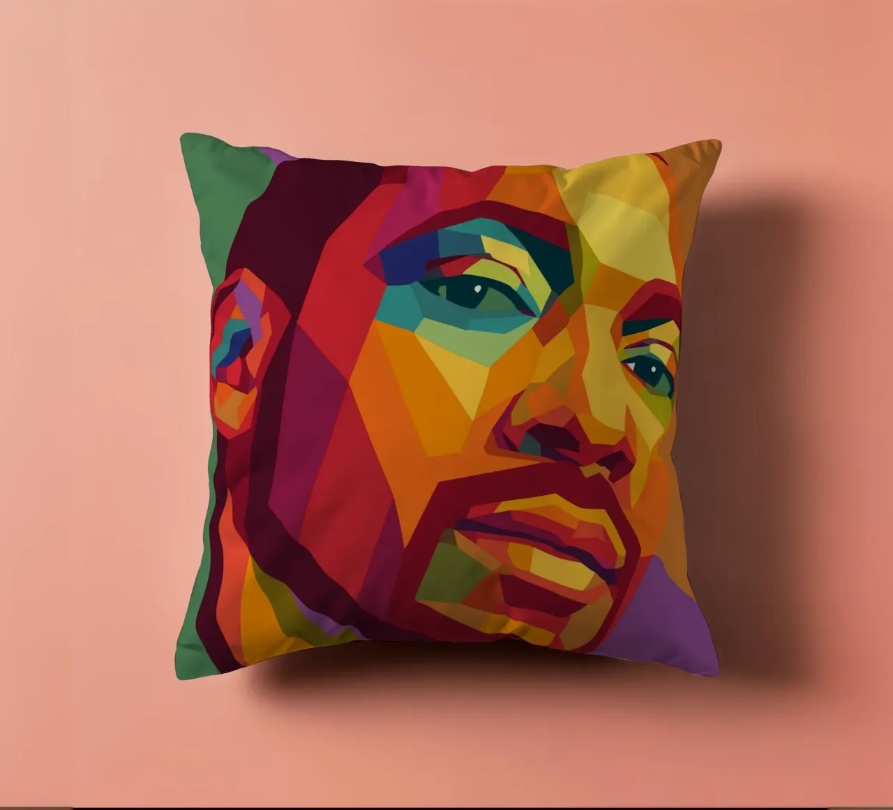 snoop retro pop art wpap cojín de aiswa
