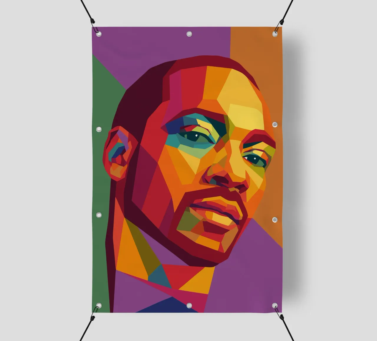 snoop retro pop art wpap telo in pvc da aiswa