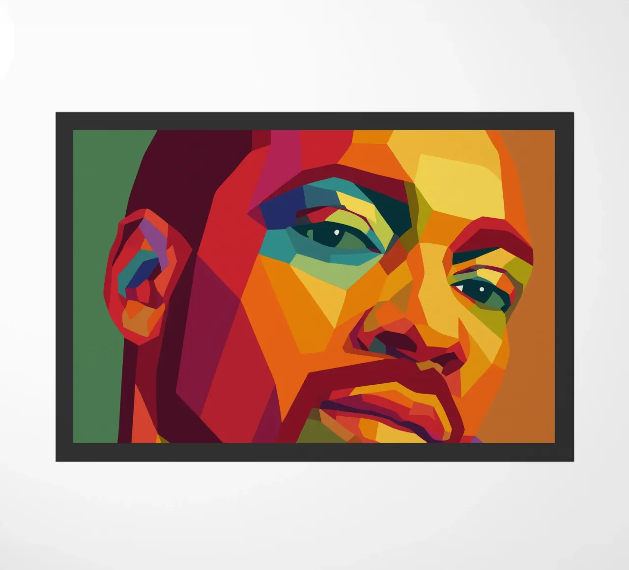 snoop retro pop art wpap felpudo de aiswa