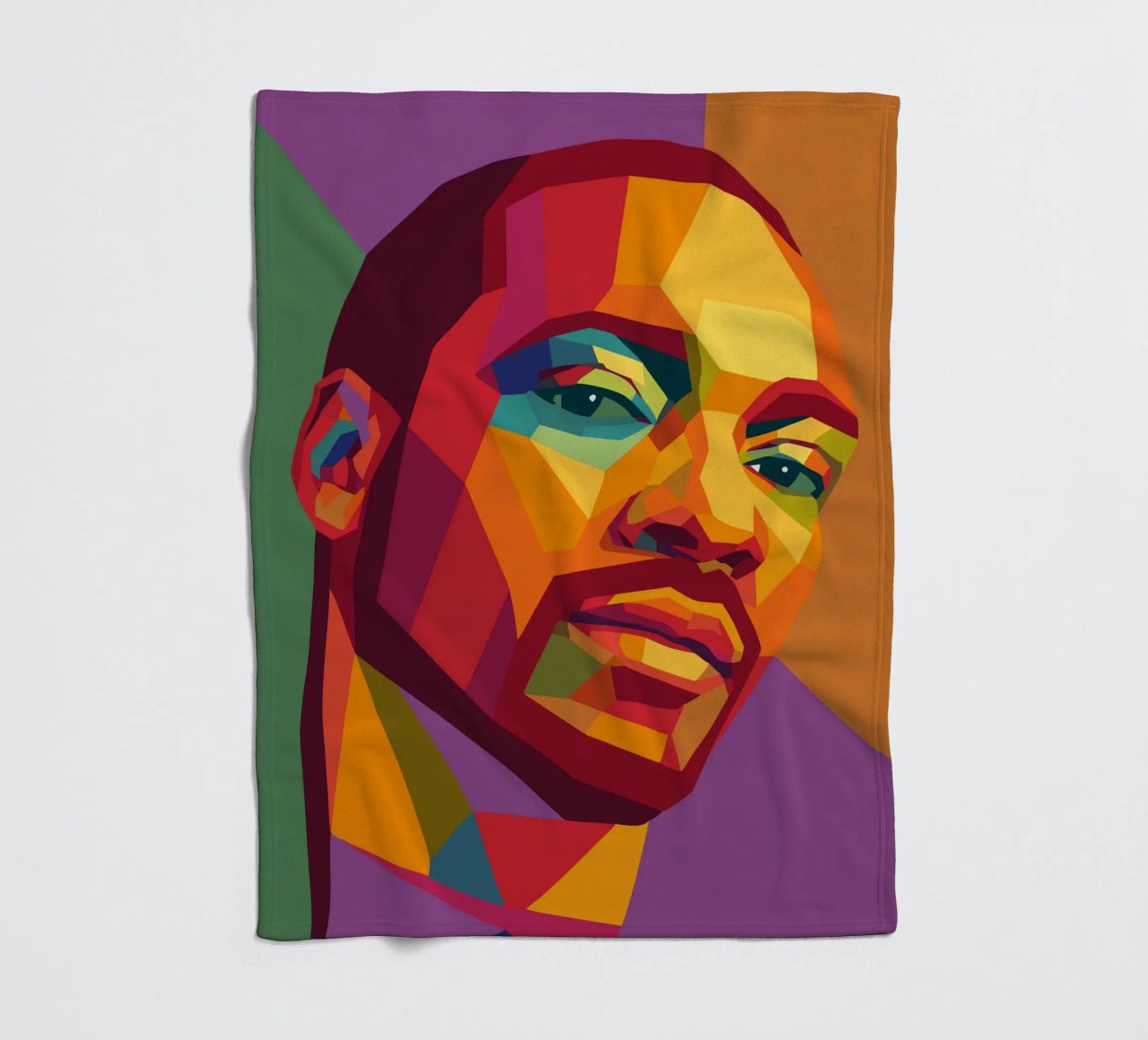 snoop retro pop art wpap coperta in pile da aiswa