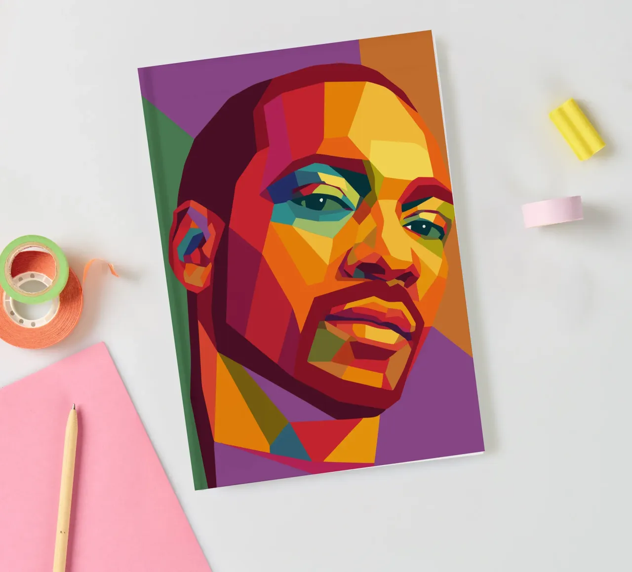 snoop retro pop art wpap notebook by aiswa