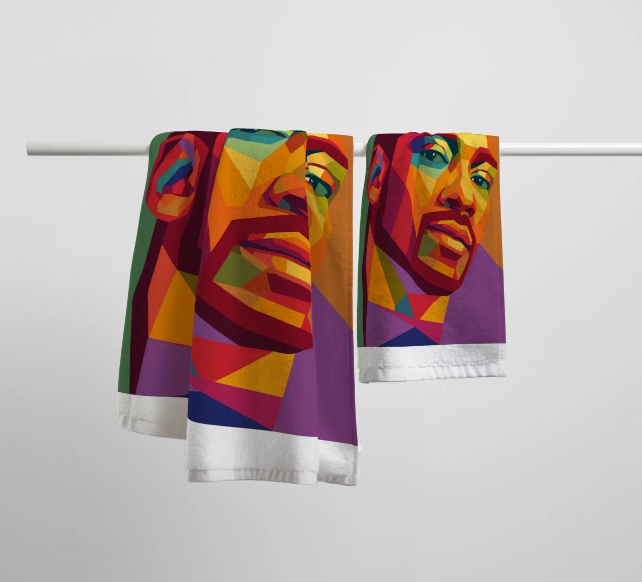 snoop retro pop art wpap asciugamano da bagno da aiswa
