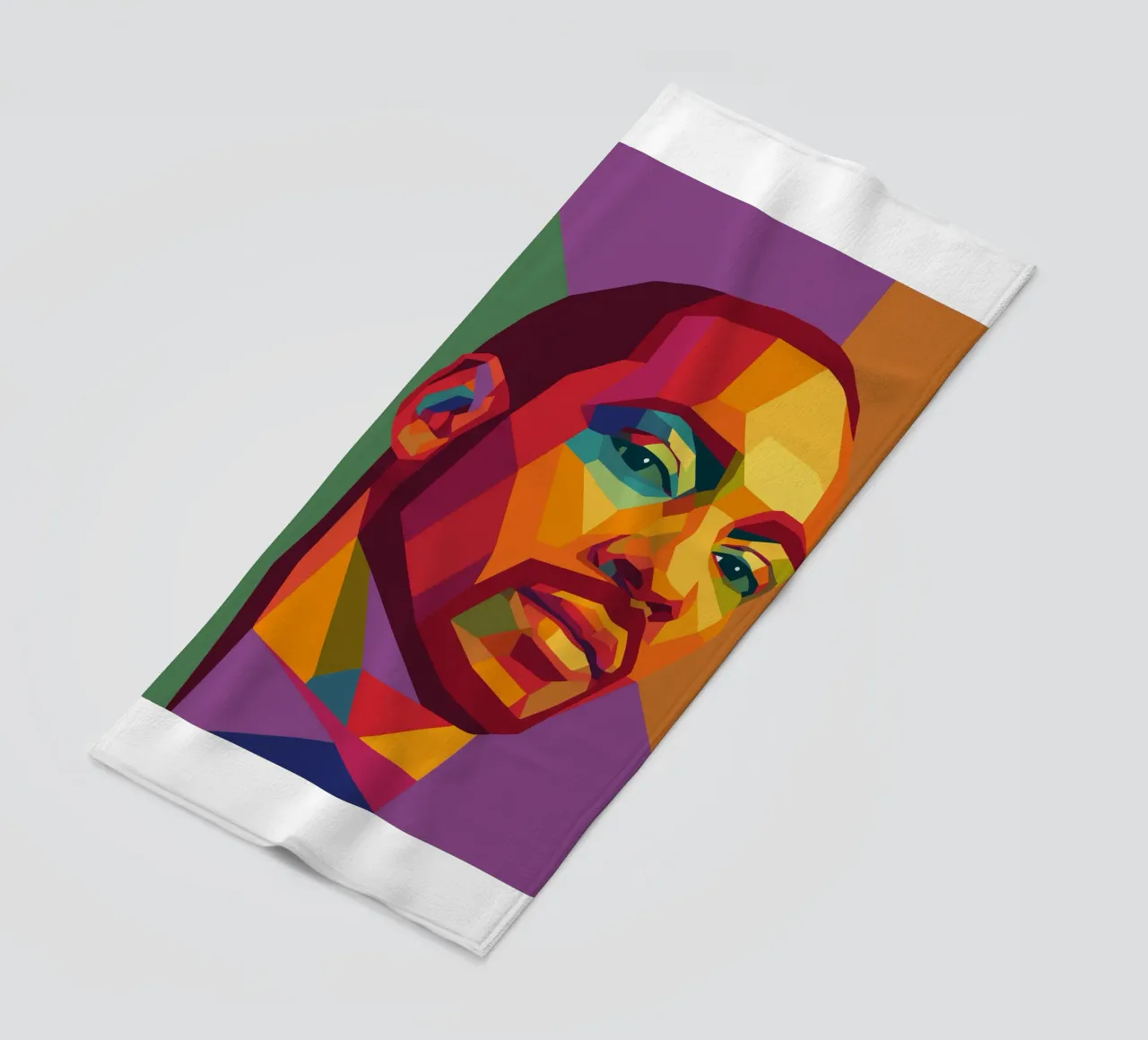 snoop retro pop art wpap toalla de playa de aiswa