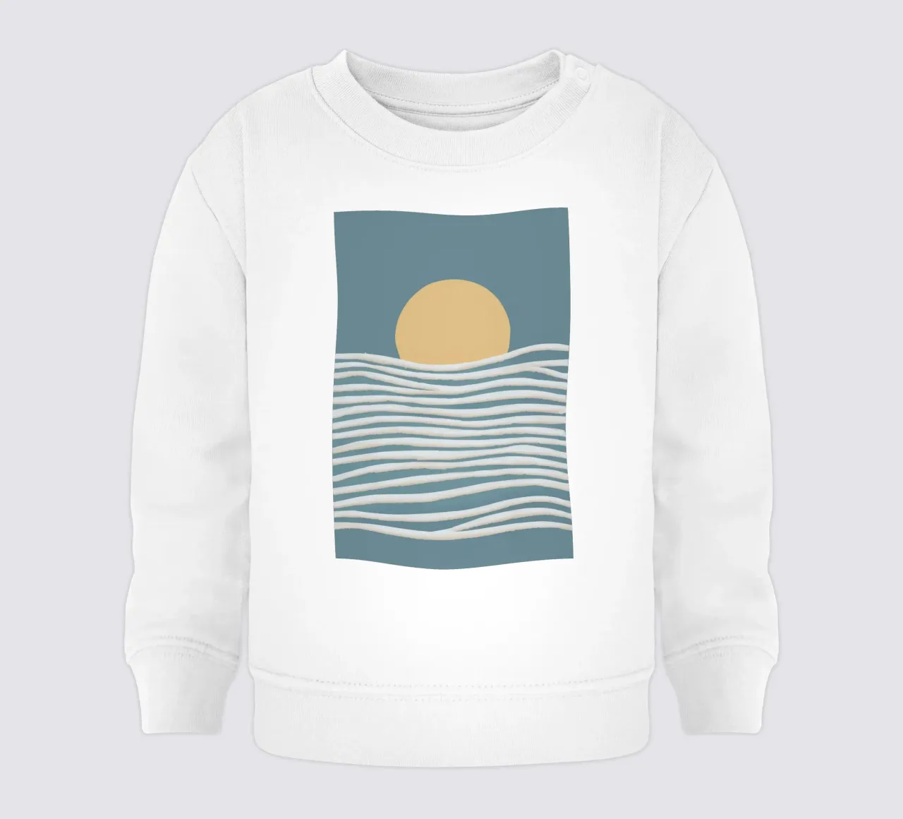 Golden Wave Cadence Baby Sweatshirt von Stone Patina