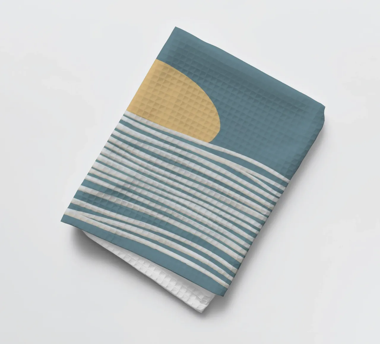 Golden Wave Cadence torchon de Stone Patina