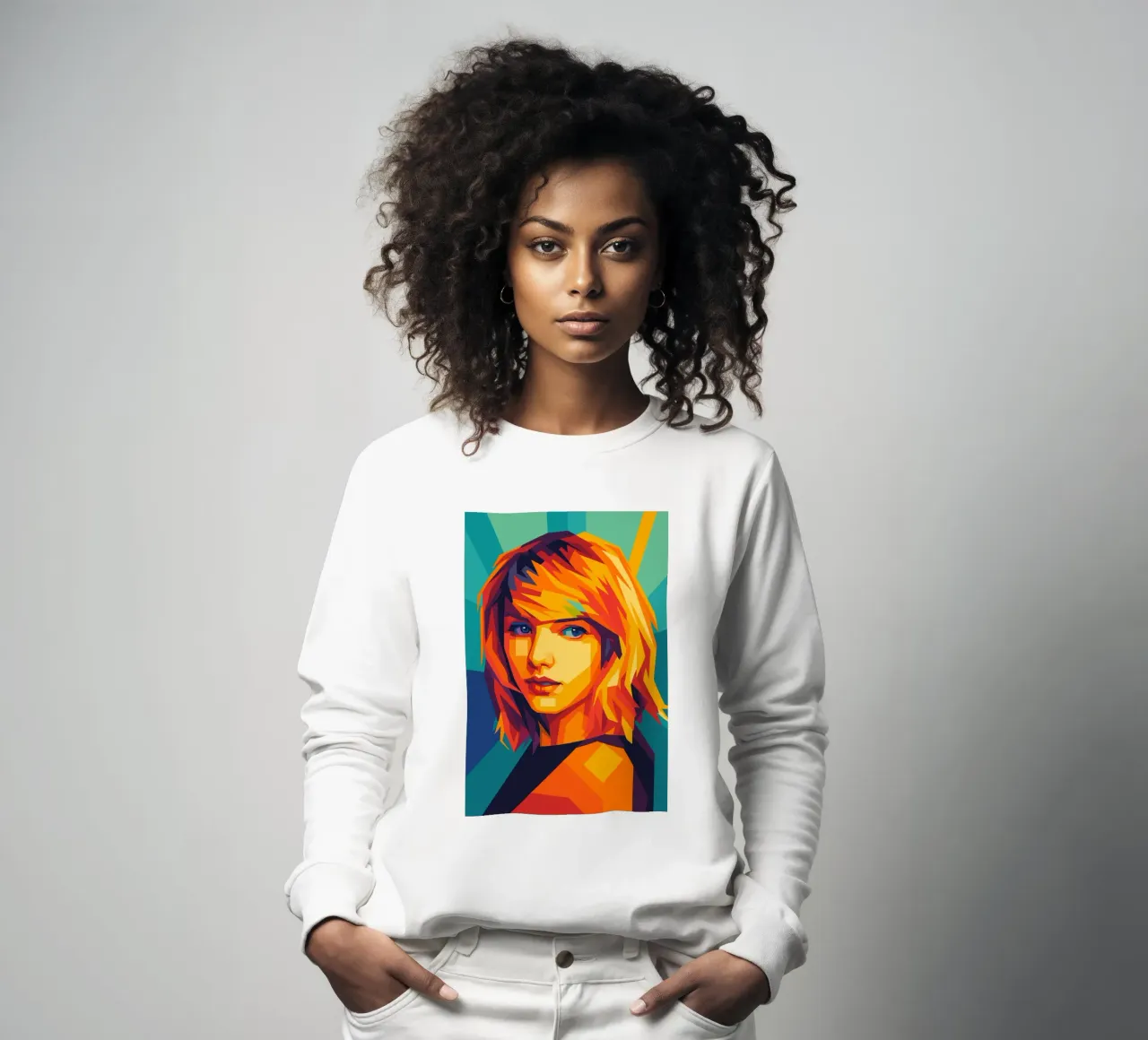 Mauersegler retro pop art wpap Sweatshirt von aiswa
