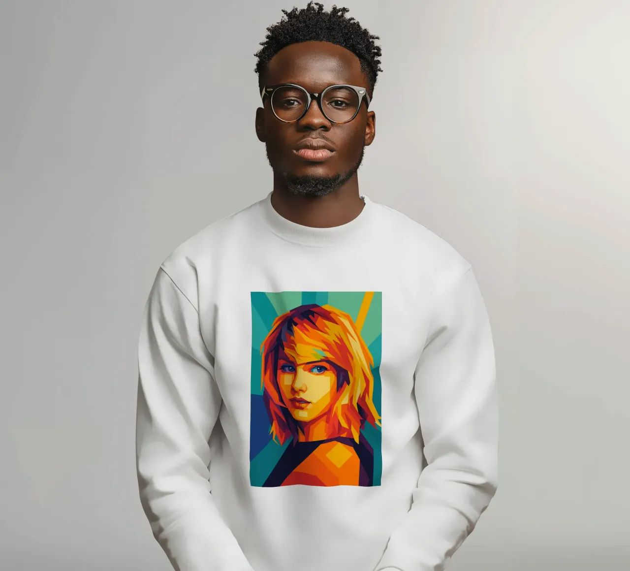 Mauersegler retro pop art wpap Sweatshirt von aiswa