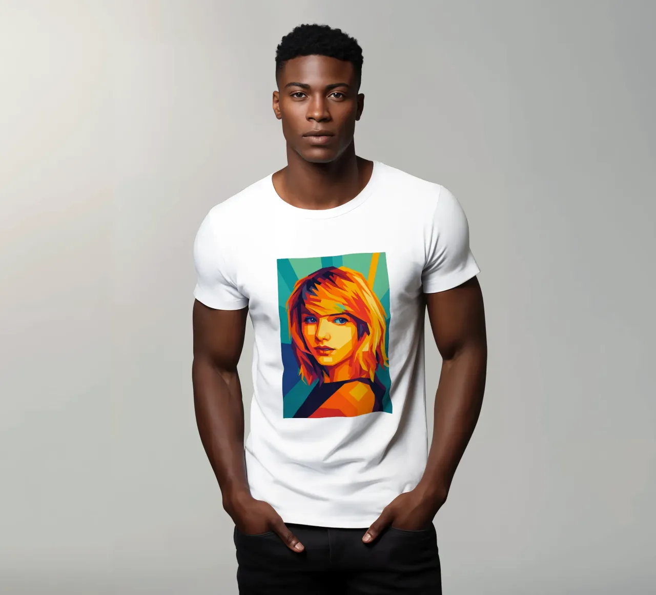 swift retro pop art wpap t-shirt de aiswa