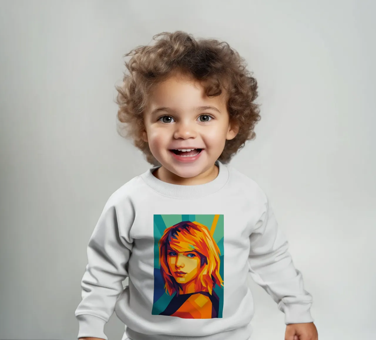 swift retro pop art wpap felpa neonato da aiswa