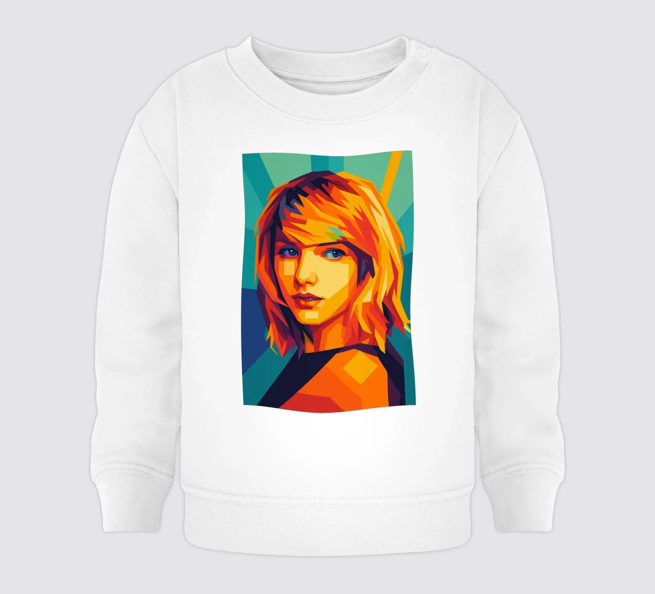 swift retro pop art wpap felpa neonato da aiswa