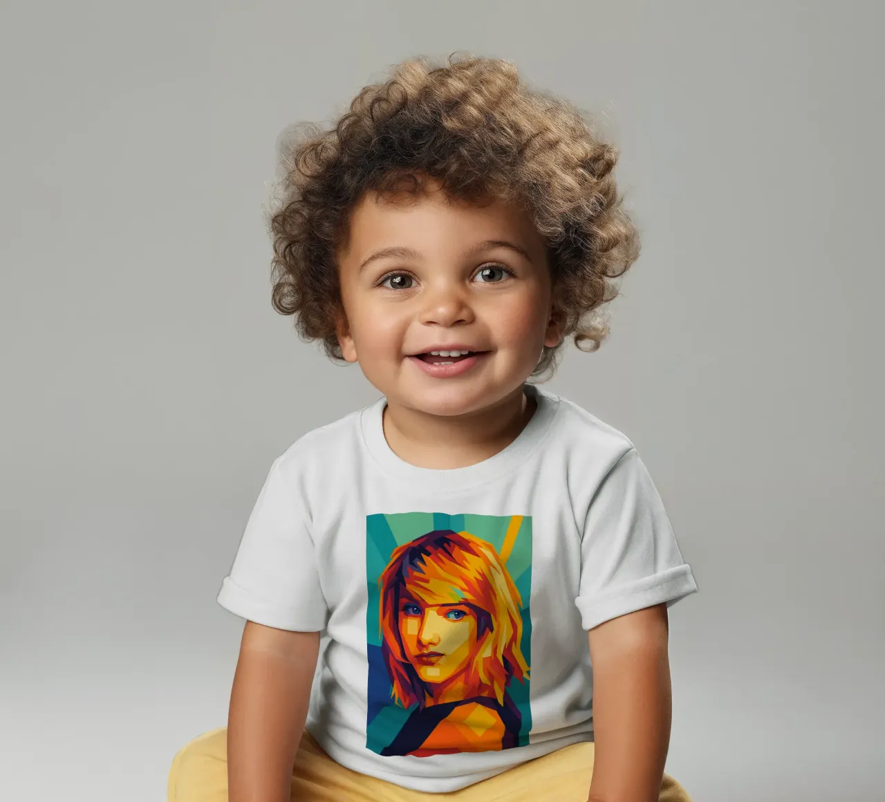 swift retro pop art wpap maglietta neonato da aiswa