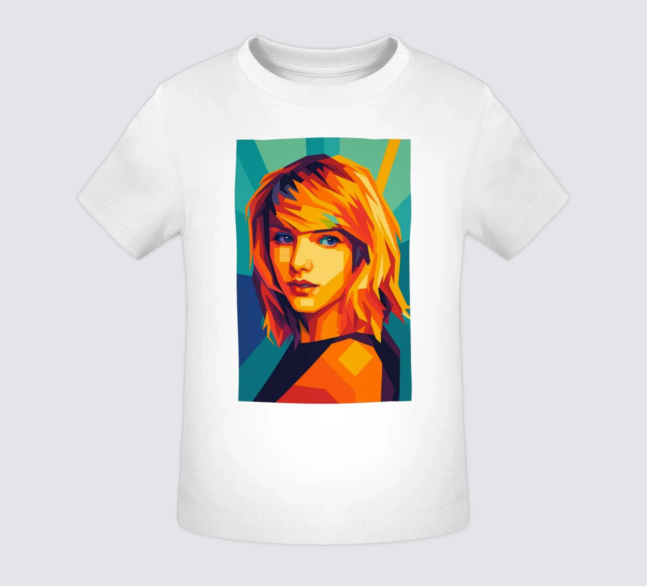 swift retro pop art wpap maglietta neonato da aiswa