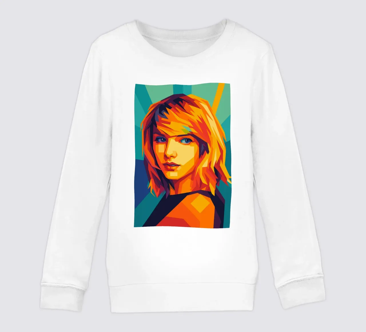 swift retro pop art wpap sudadera para niño de aiswa
