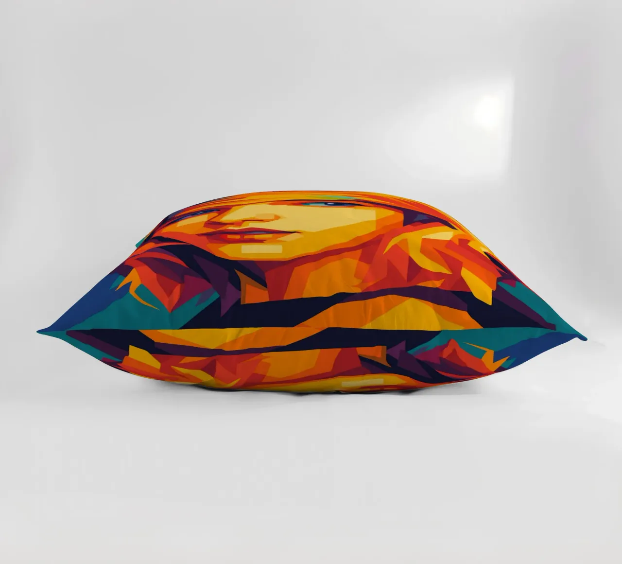 Mauersegler retro pop art wpap Kissen von aiswa