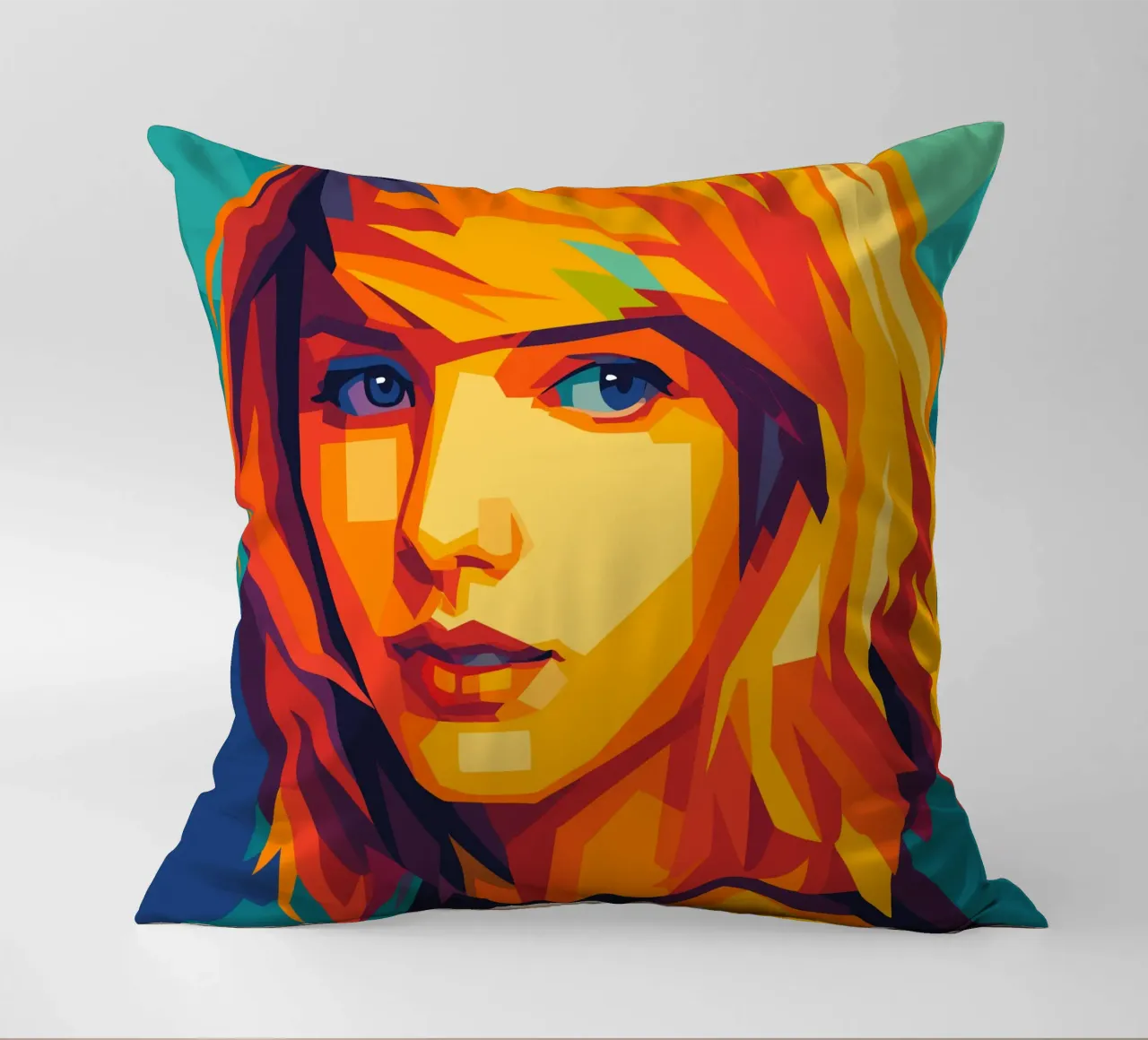 Mauersegler retro pop art wpap Kissen von aiswa