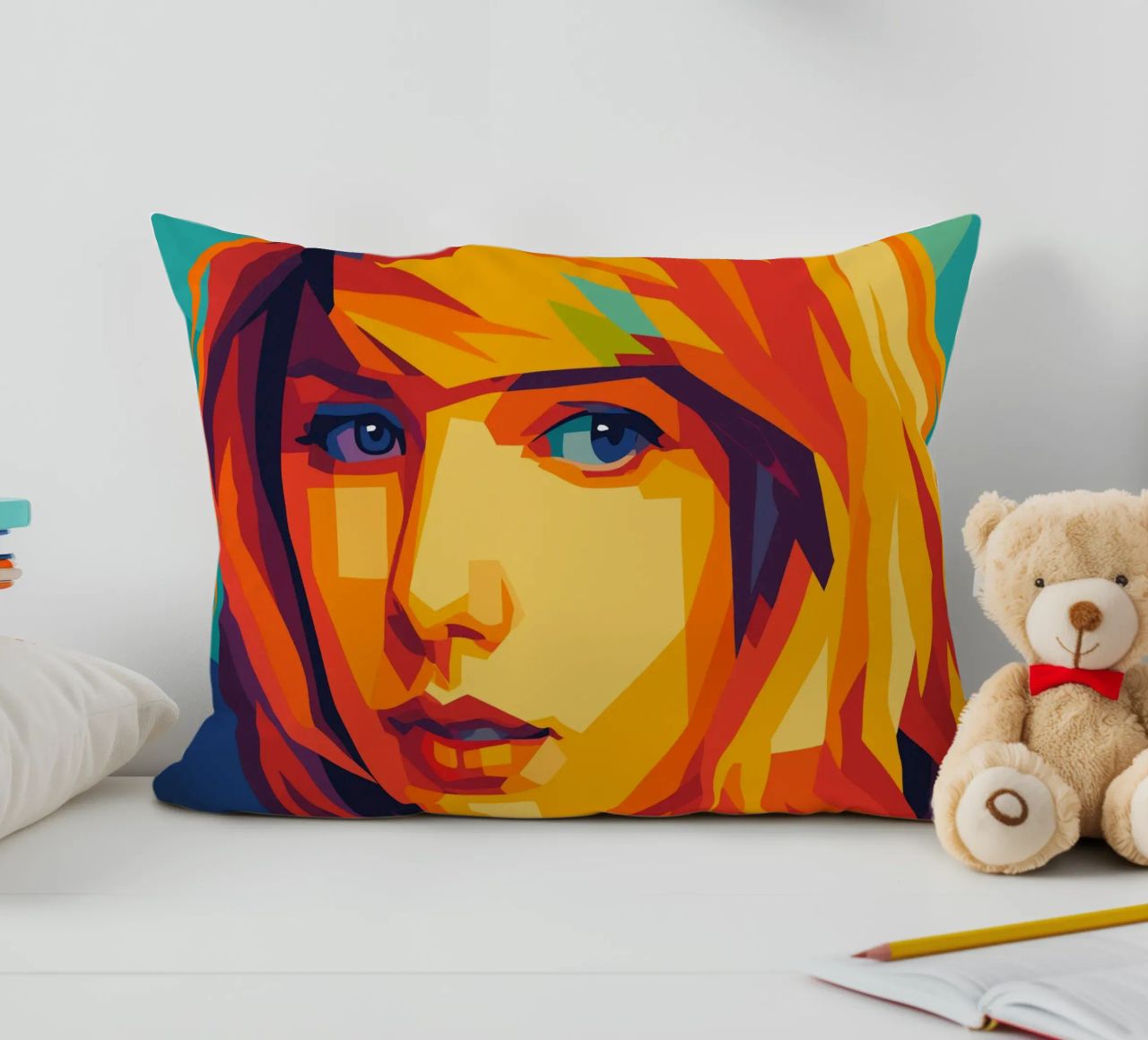 swift retro pop art wpap cuscino da aiswa