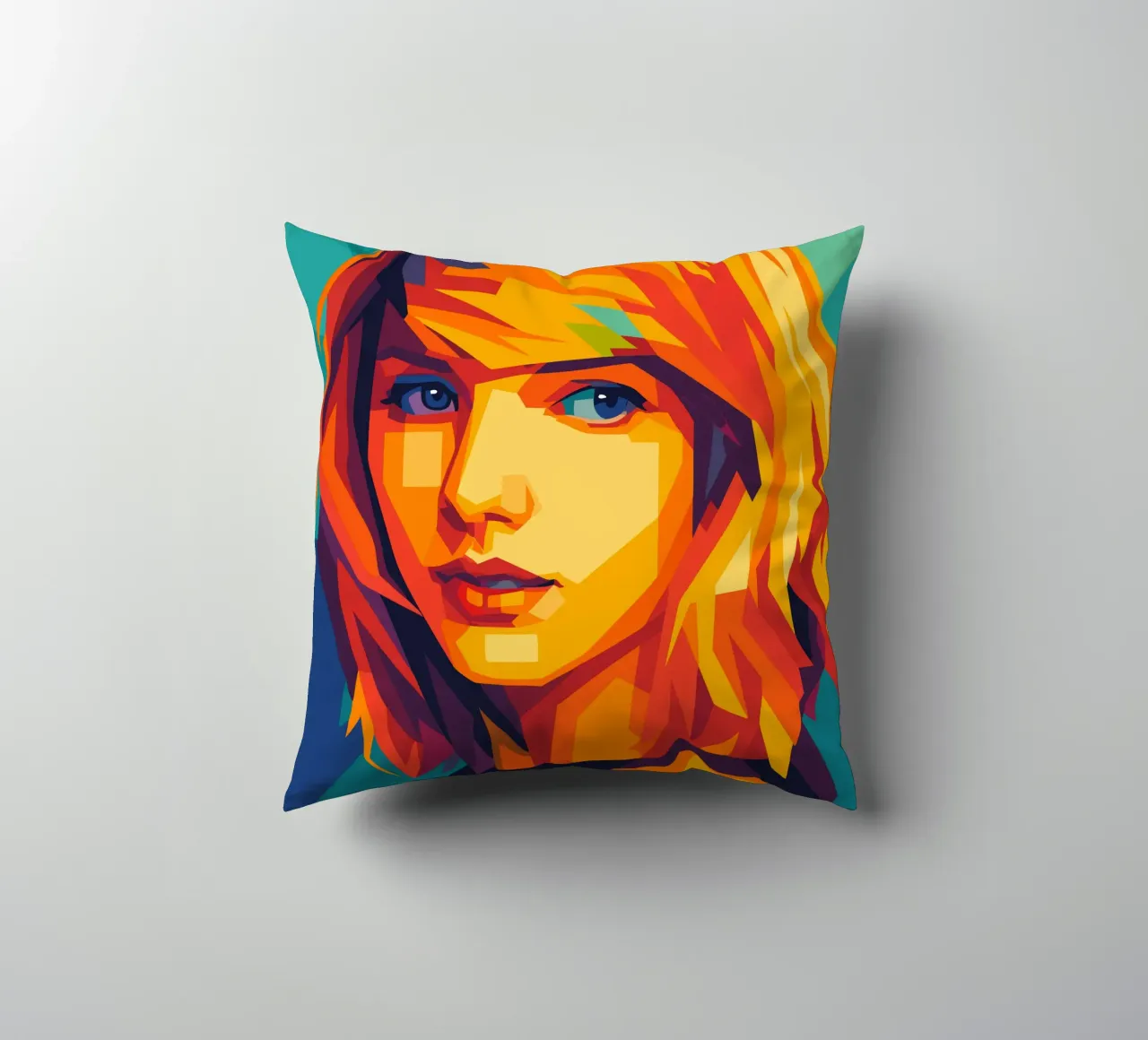 Mauersegler retro pop art wpap Kissen von aiswa