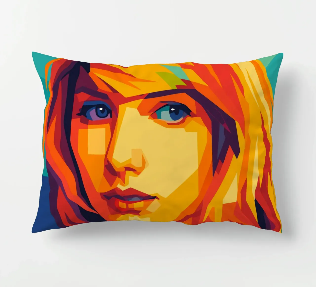 Mauersegler retro pop art wpap Kissen von aiswa