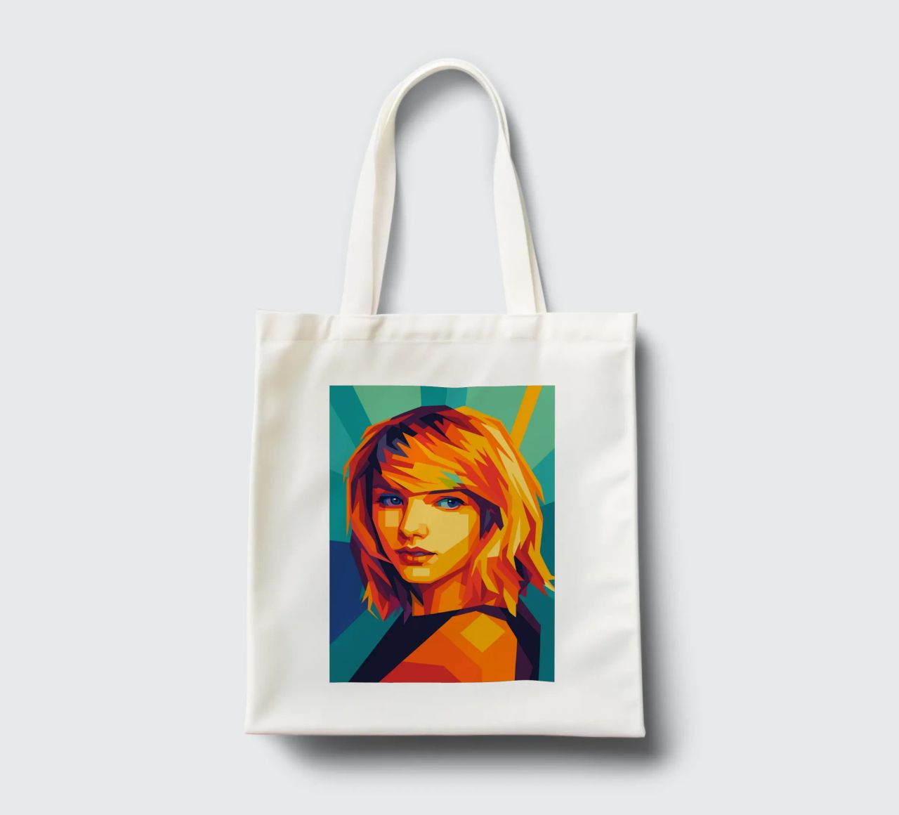 swift retro pop art wpap borsa in juta da aiswa