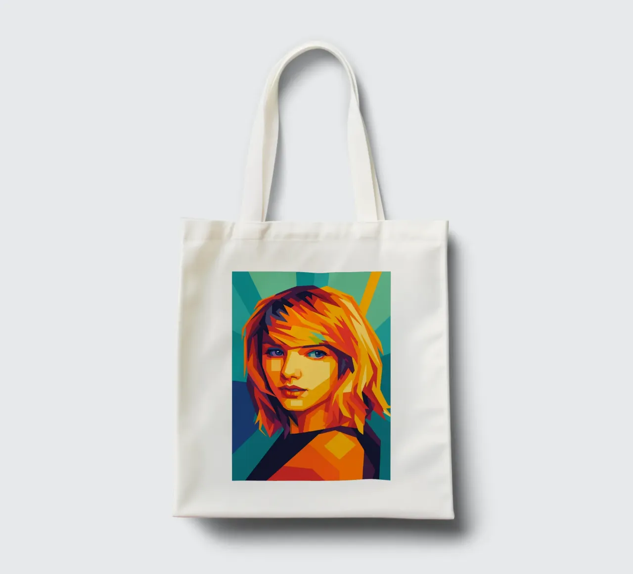 swift retro pop art wpap borsa in juta da aiswa
