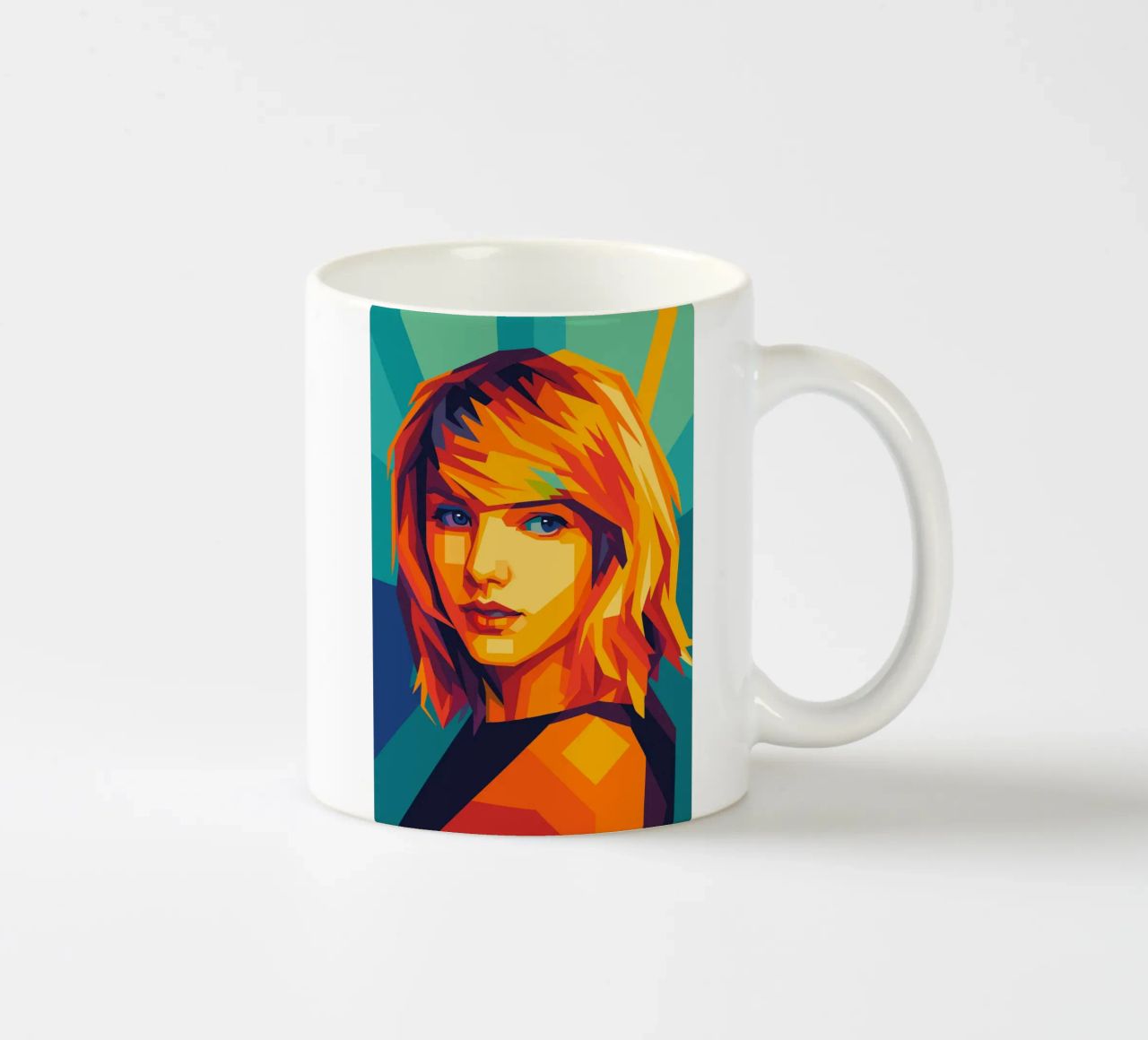 swift retro pop art wpap tazza in ceramica da aiswa