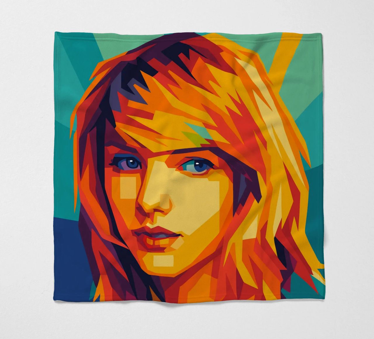 swift retro pop art wpap coperta in pile da aiswa
