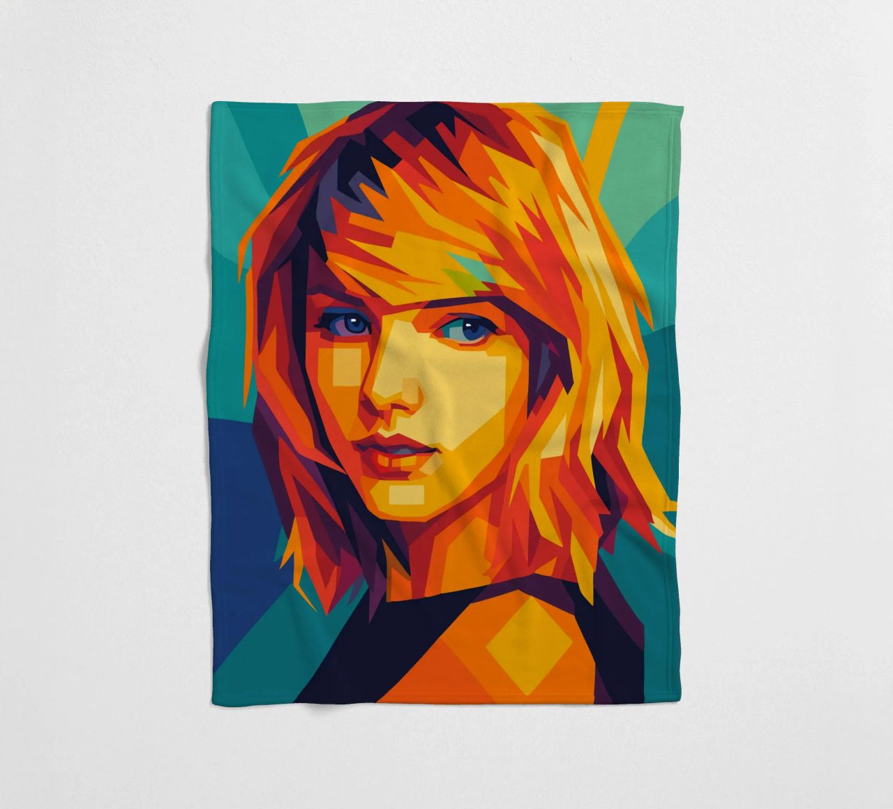 swift retro pop art wpap coperta in pile da aiswa