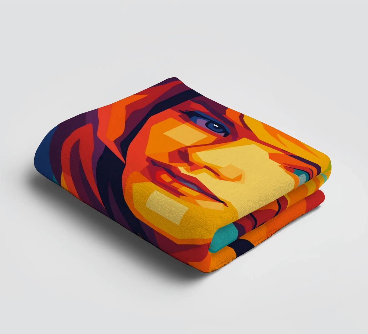 swift retro pop art wpap towel by aiswa