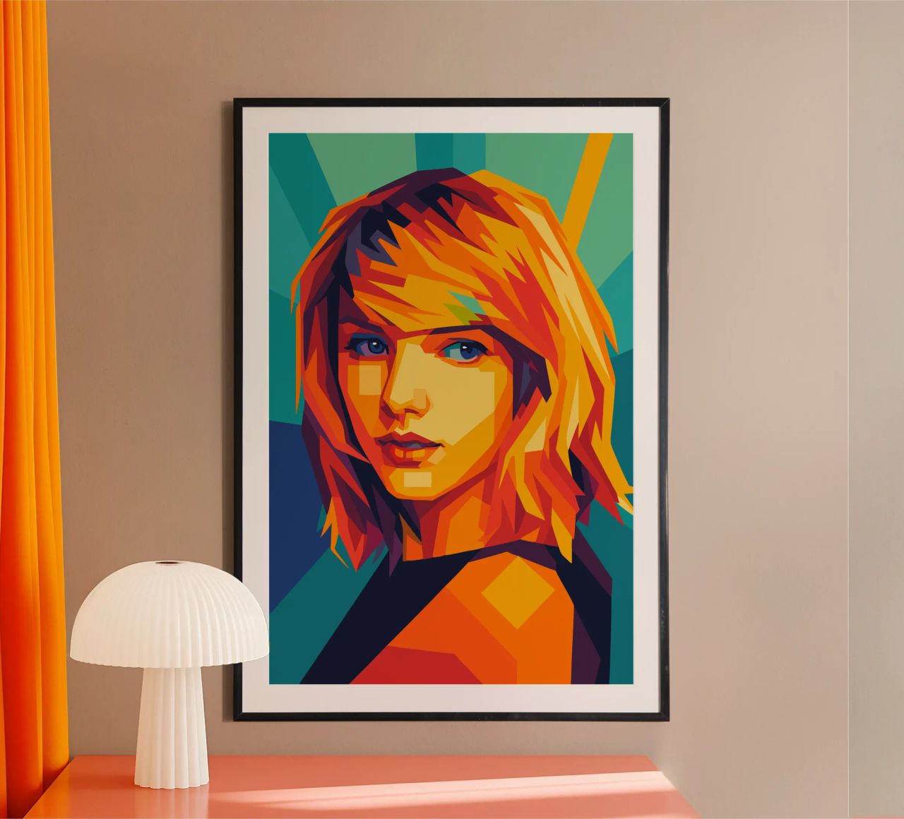 swift retro pop art wpap poster by aiswa