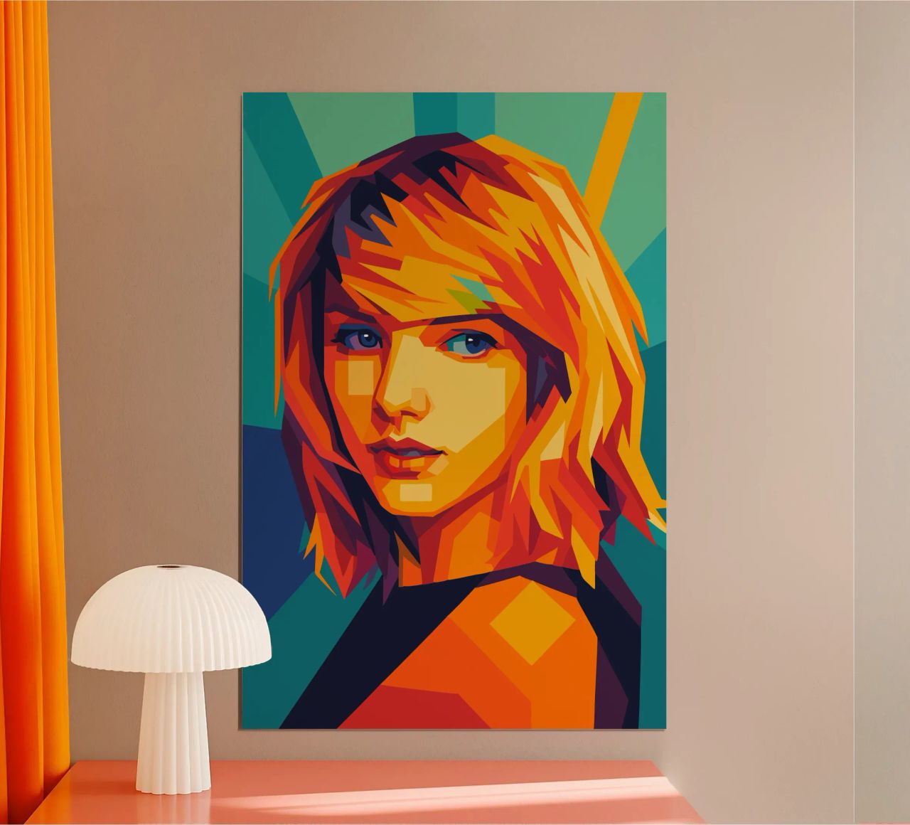 swift retro pop art wpap poster by aiswa